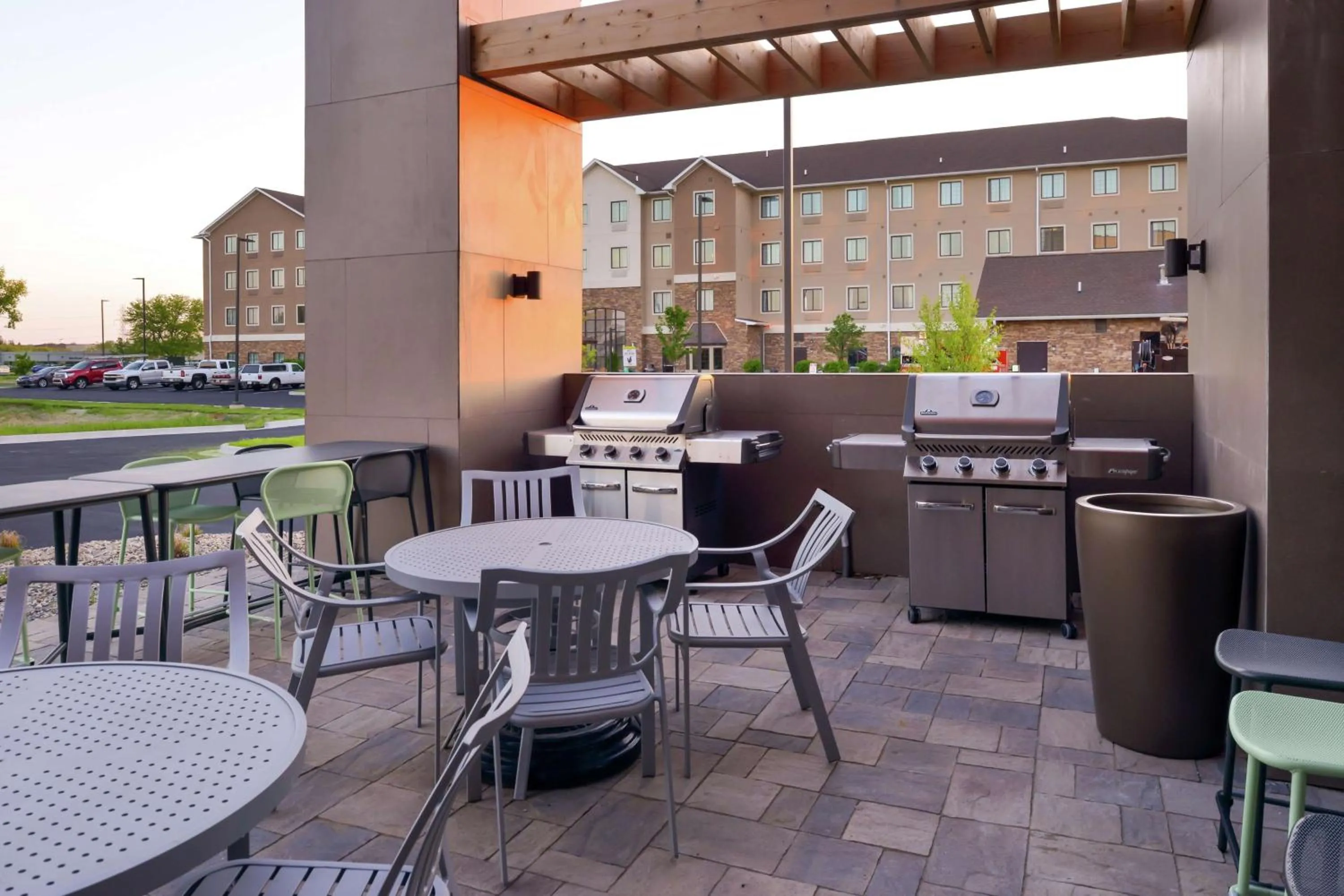 Patio in Home2 Suites By Hilton Merrillville