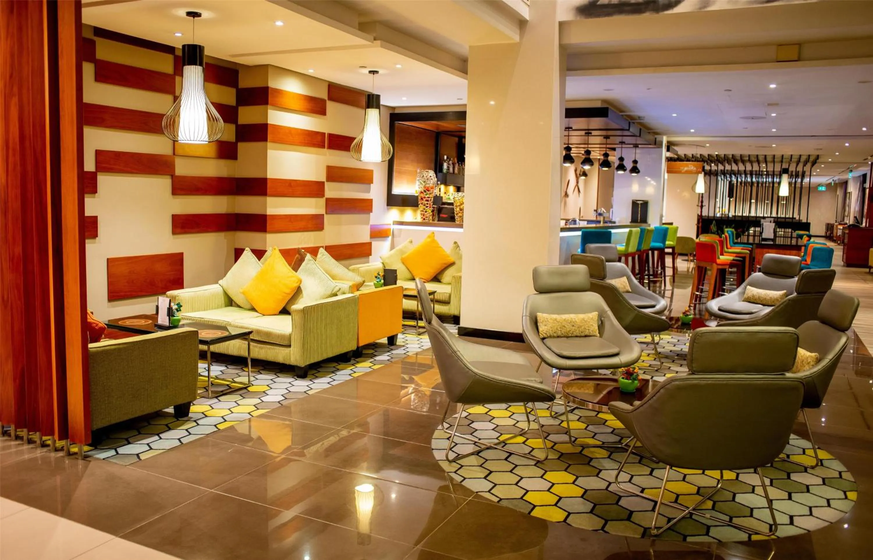 Lobby or reception in Hilton Garden Inn Nairobi Airport