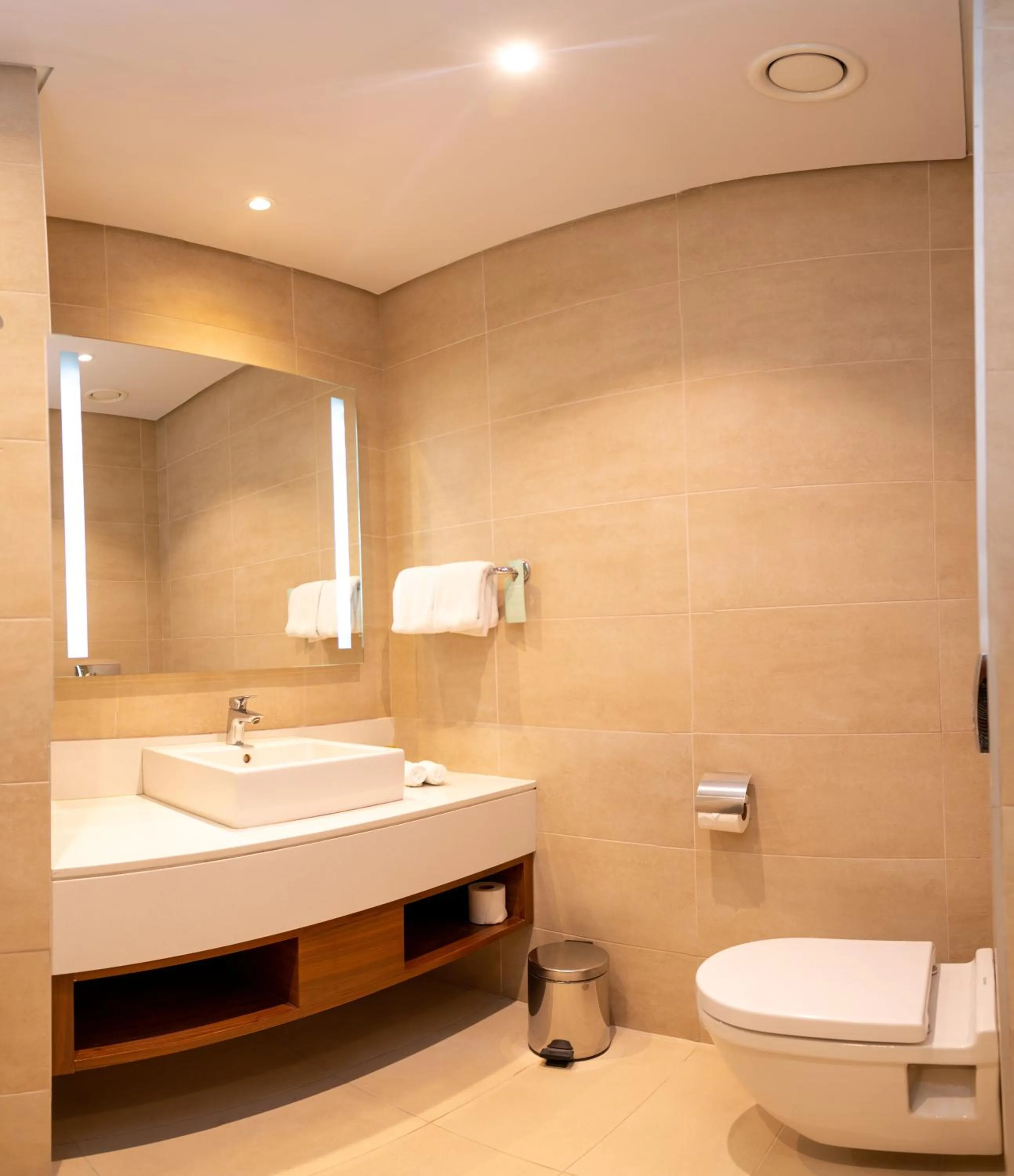 Toilet in Hilton Garden Inn Nairobi Airport