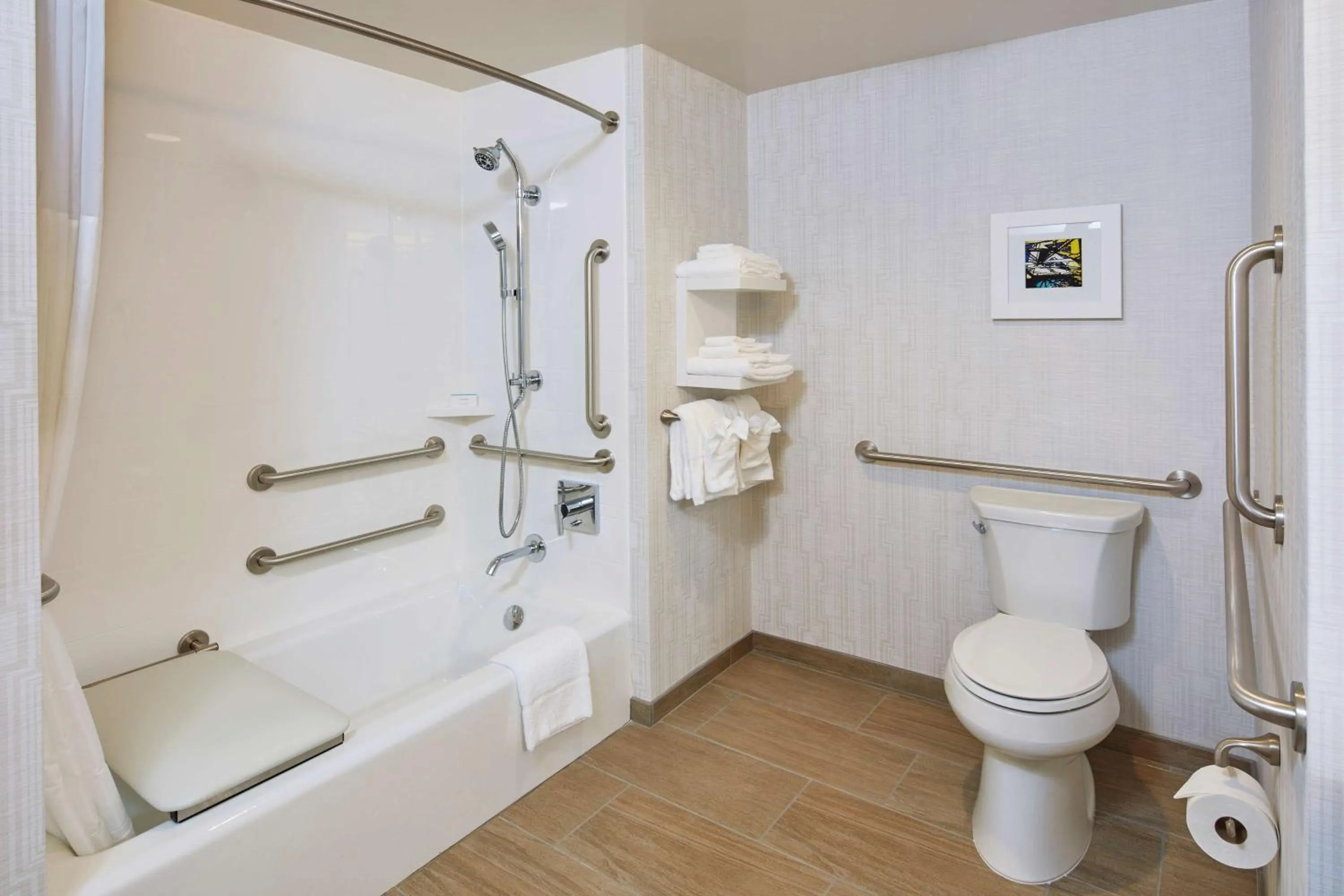 Bathroom in Hampton Inn & Suites Sacramento at CSUS