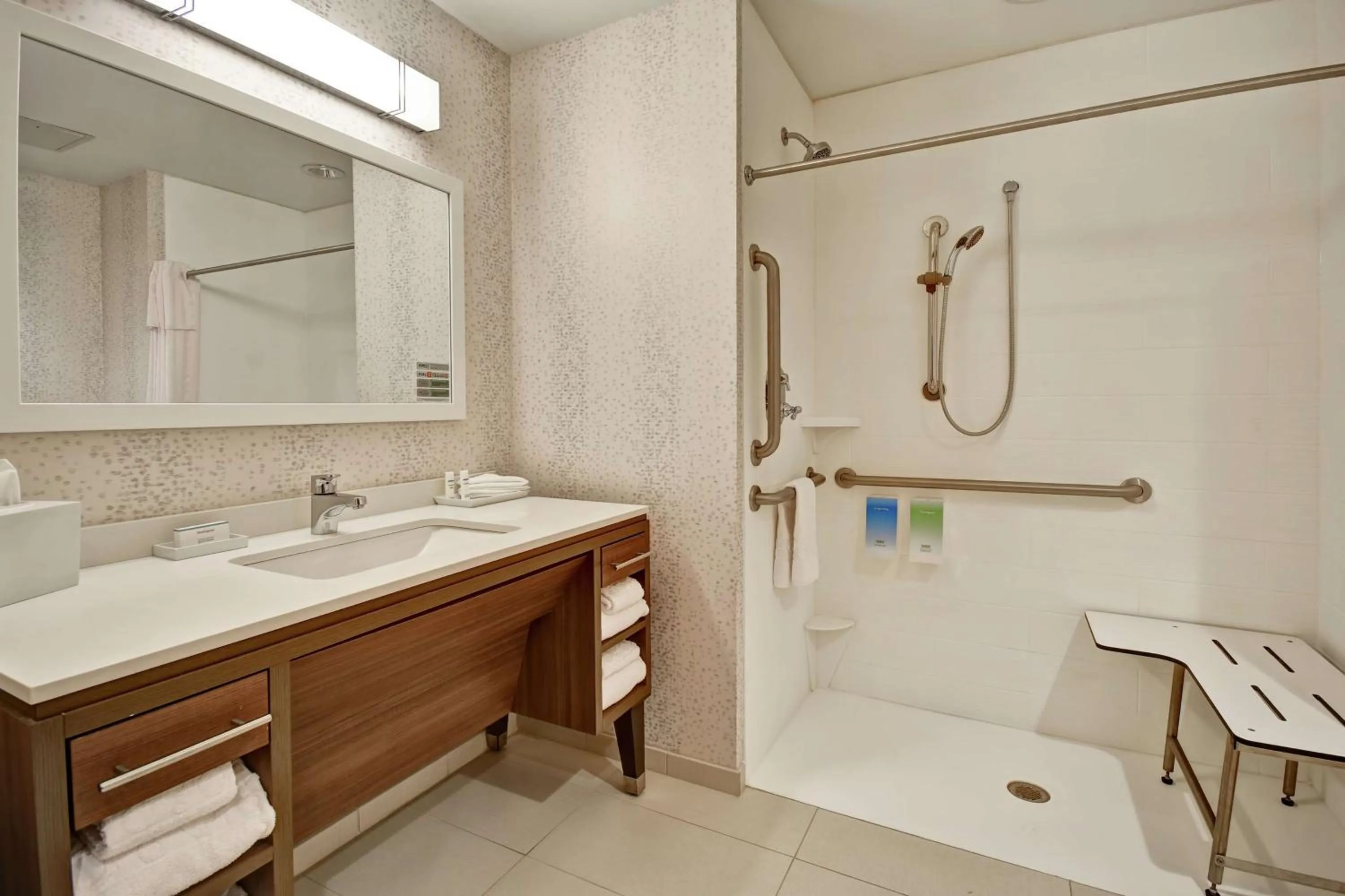 Bathroom in Home2 Suites by Hilton Springfield North