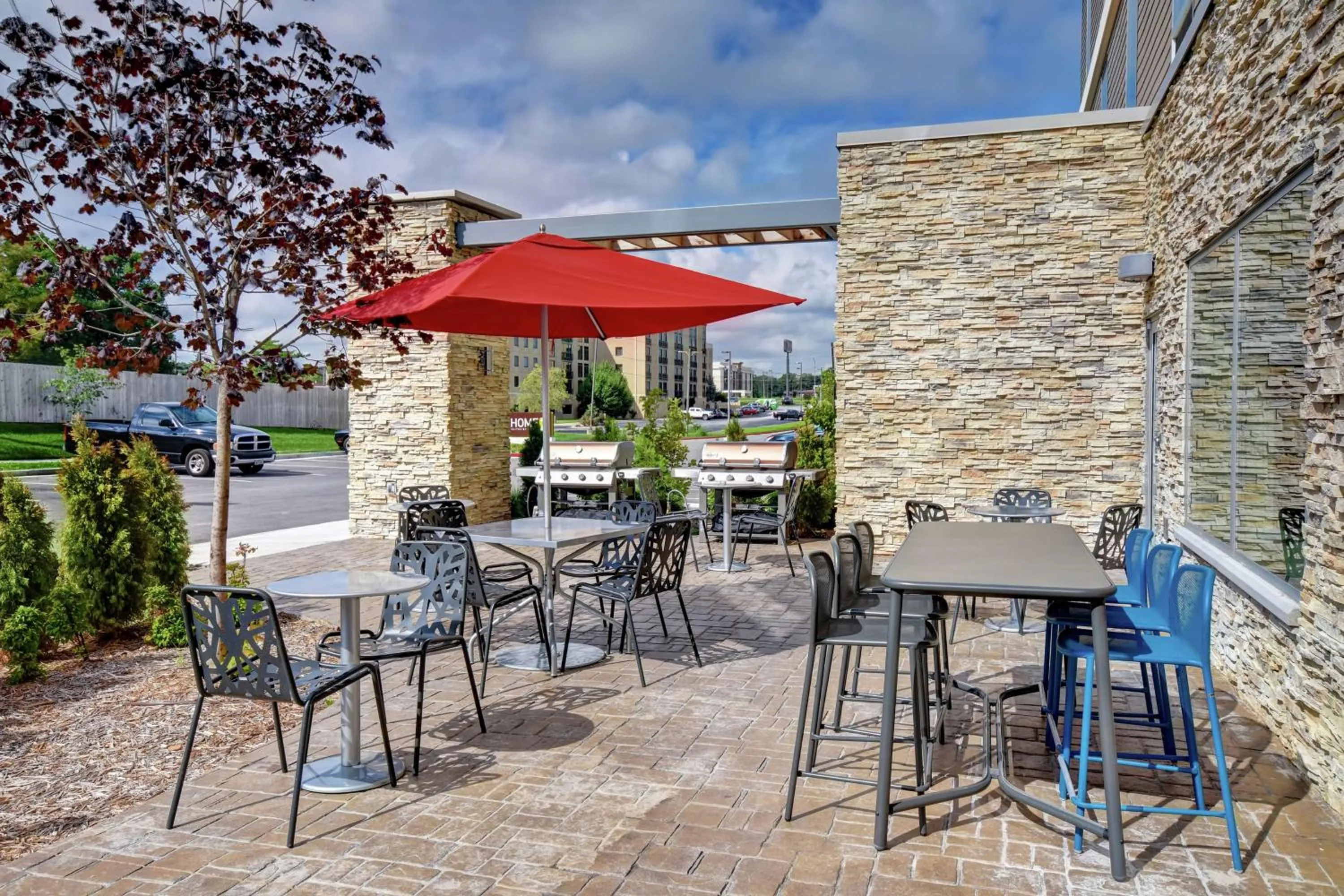 Patio in Home2 Suites by Hilton Springfield North