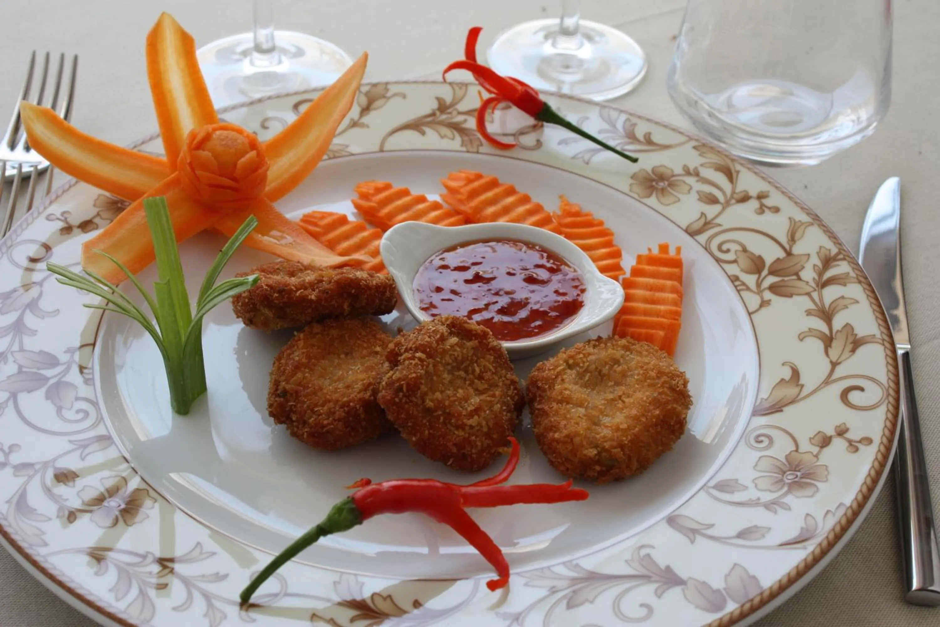 Food in Cocca Hotel Royal Thai Spa