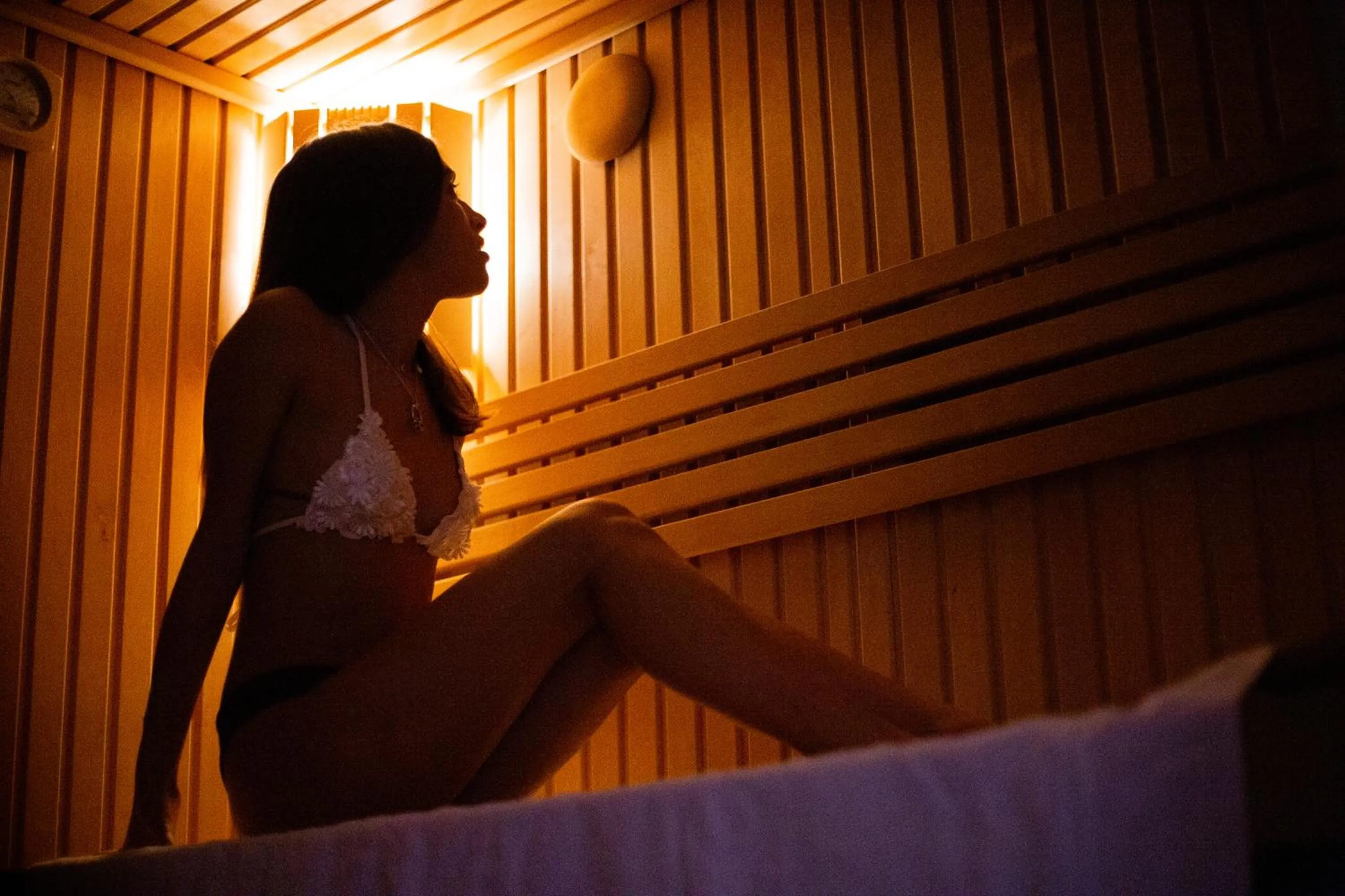 Sauna in Cocca Hotel Royal Thai Spa