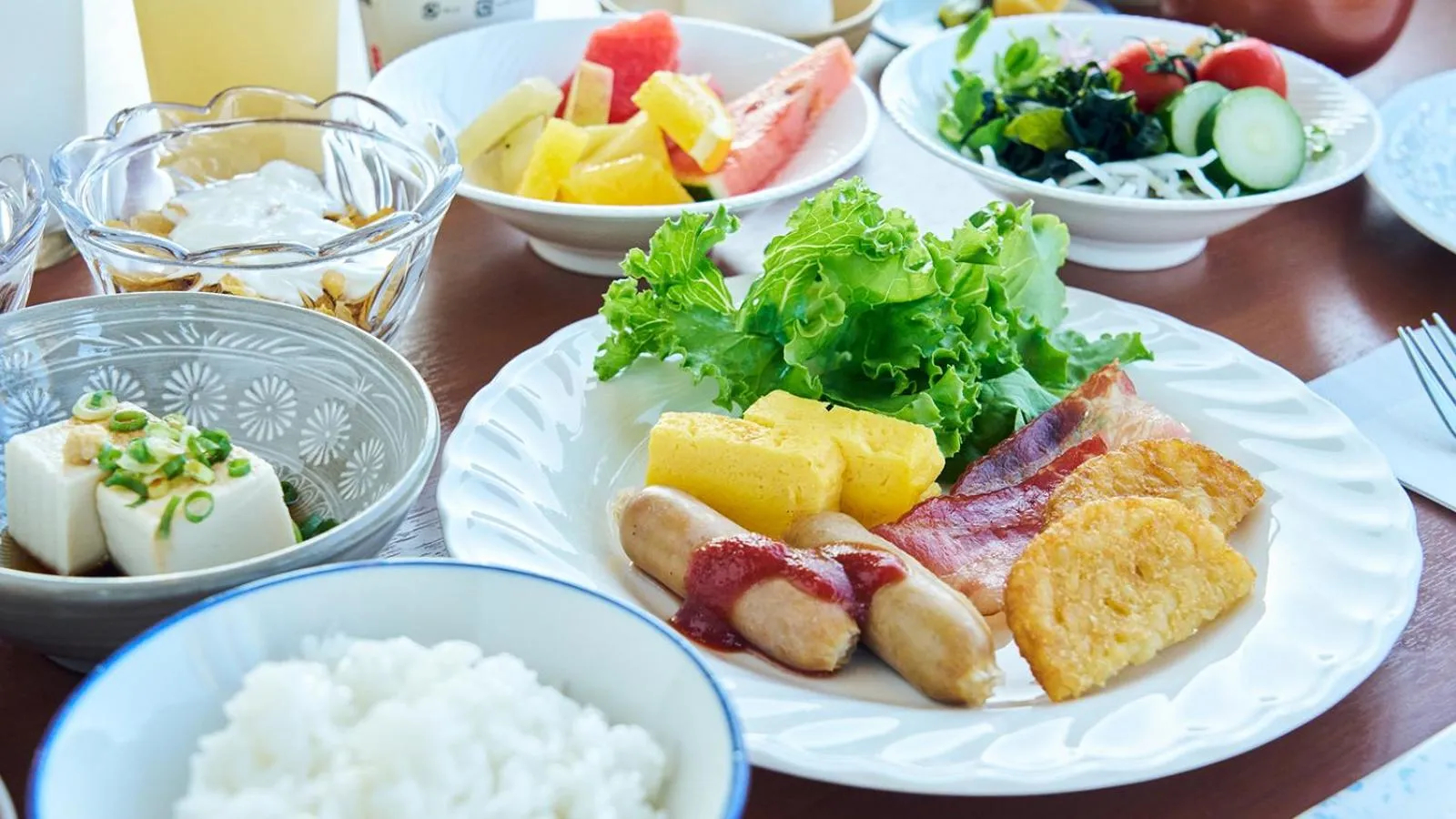 Breakfast in Hotel Satsukien