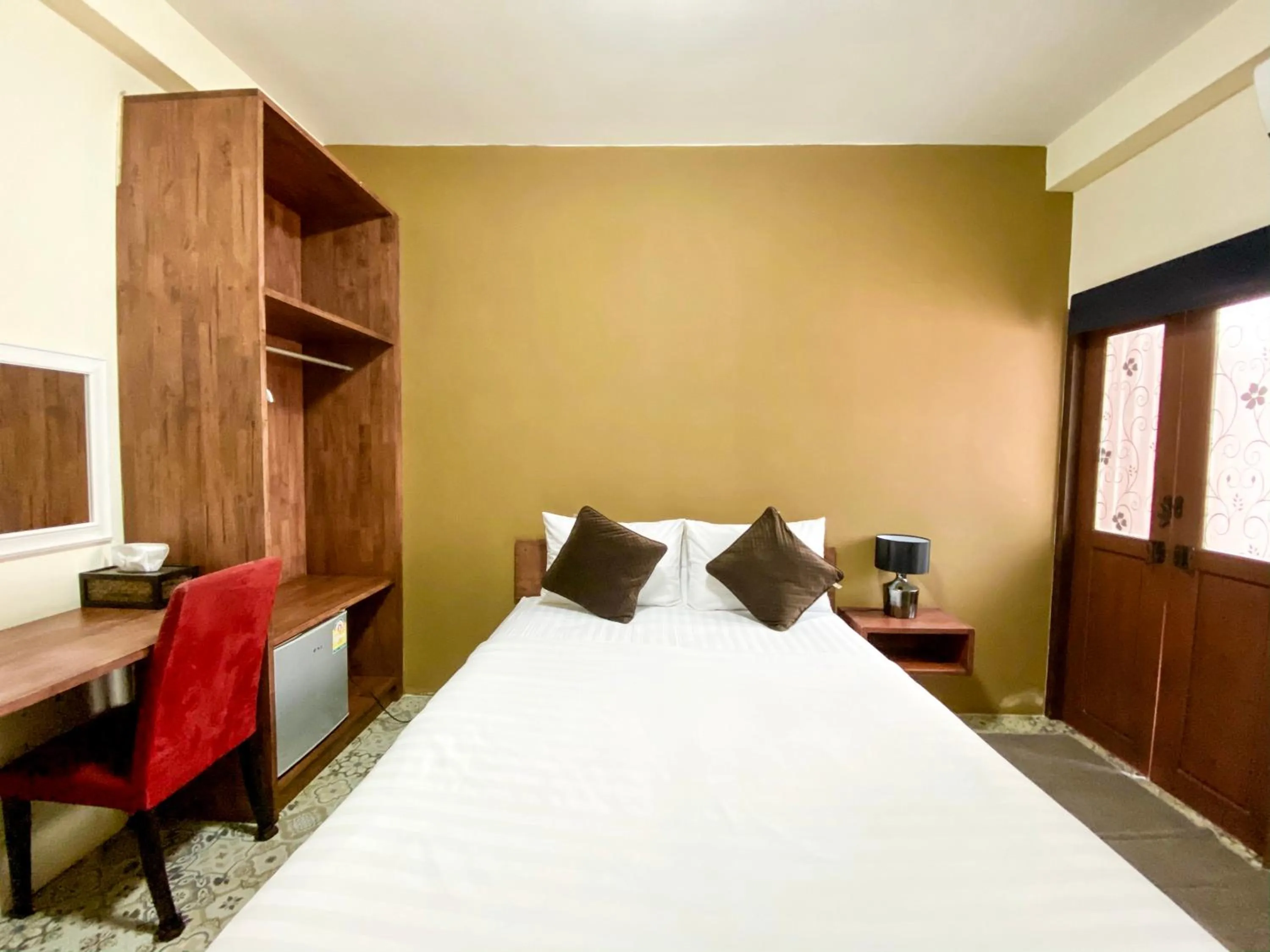 Bed in Baan Dan Ta Wan Nuea