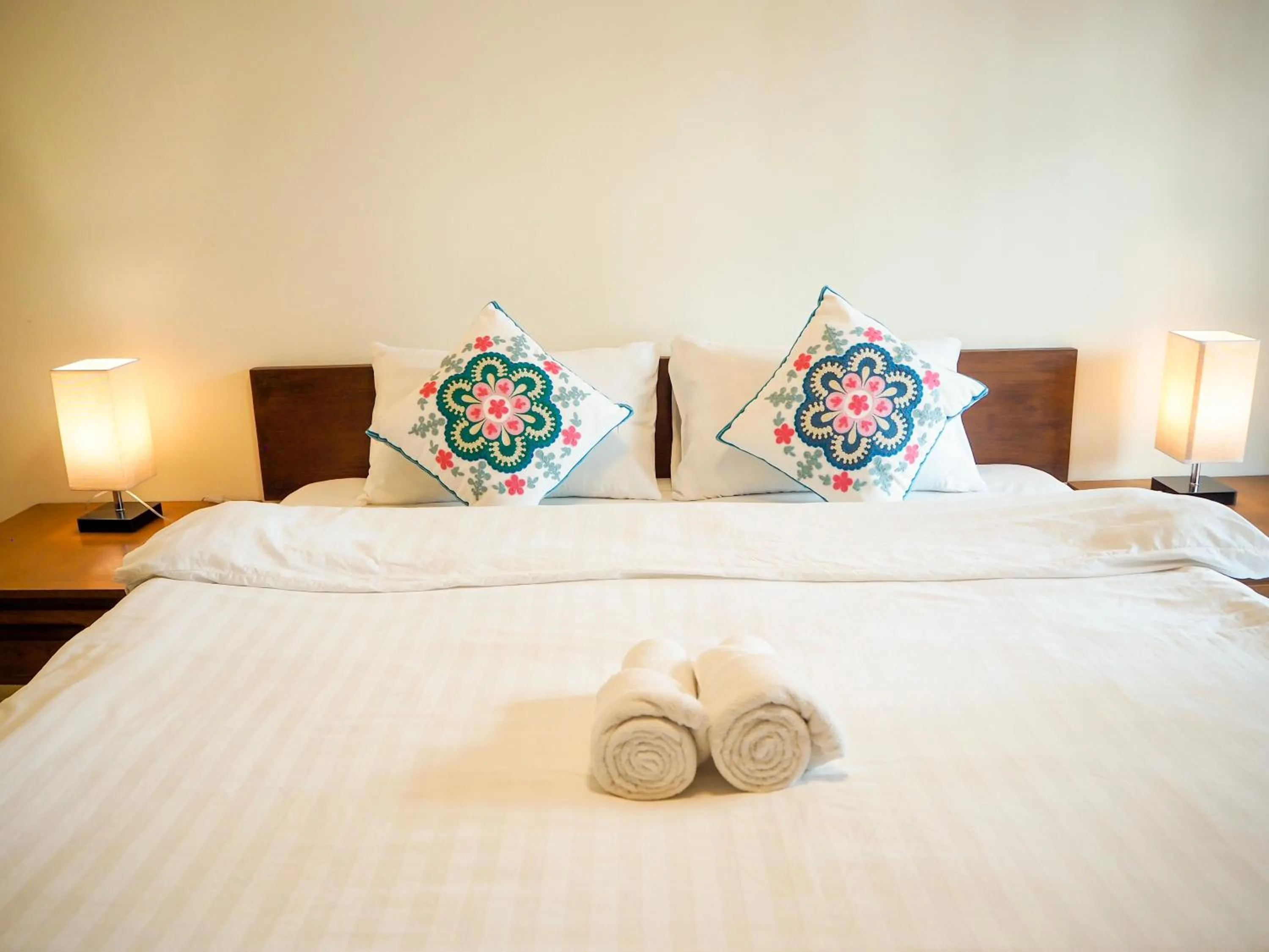 Bed in Baan Dan Ta Wan Nuea