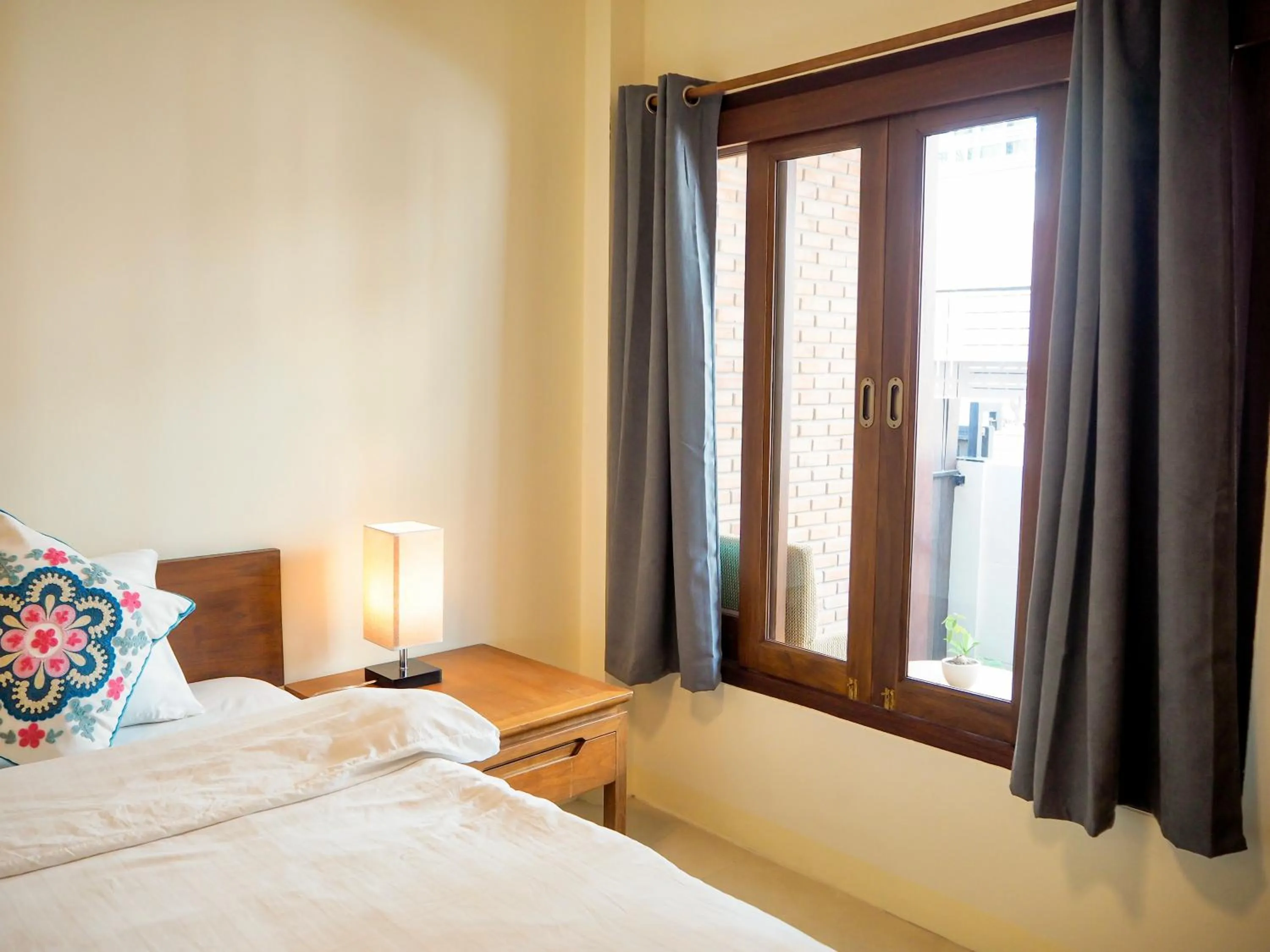 Bedroom, Bed in Baan Dan Ta Wan Nuea