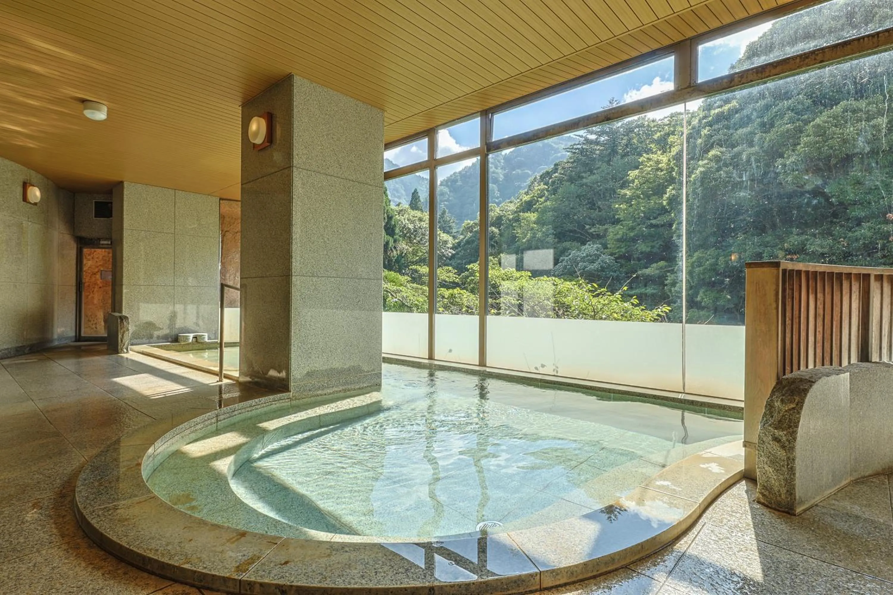 Public Bath in Arima Onsen Gekkoen Korokan