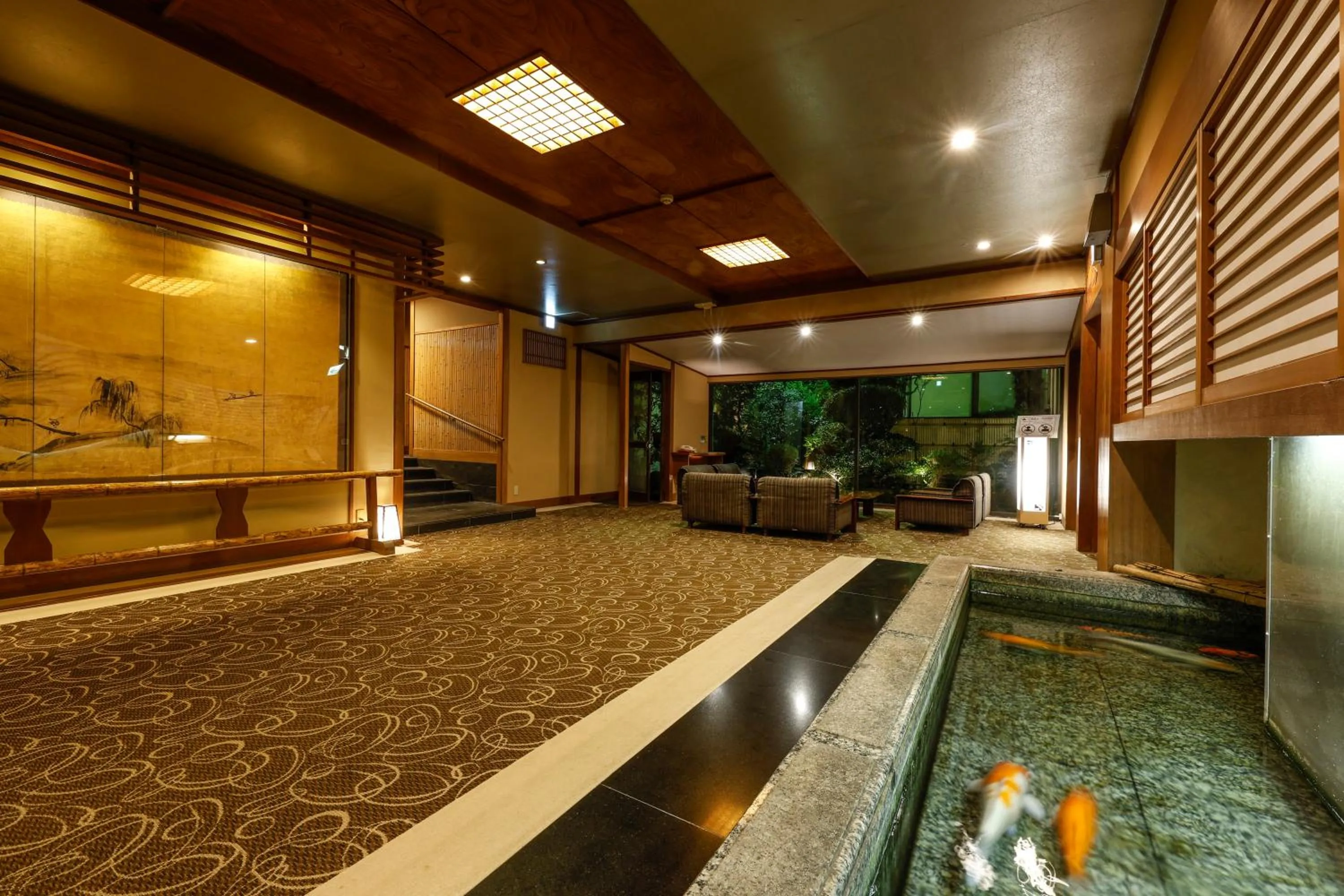 Lobby or reception in Arima Onsen Gekkoen Yugetsusanso