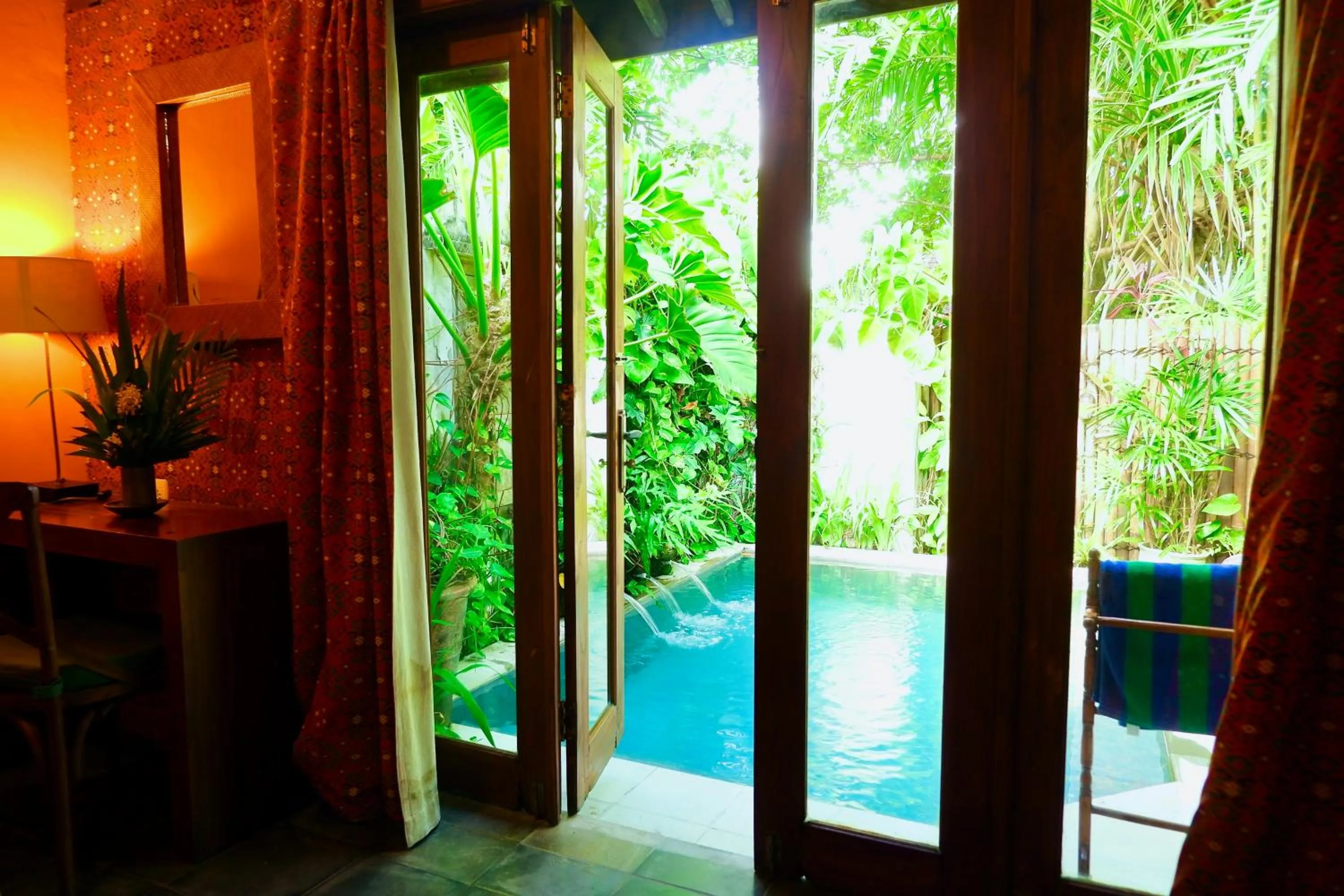 Swimming pool in D'omah Yogya Hotel