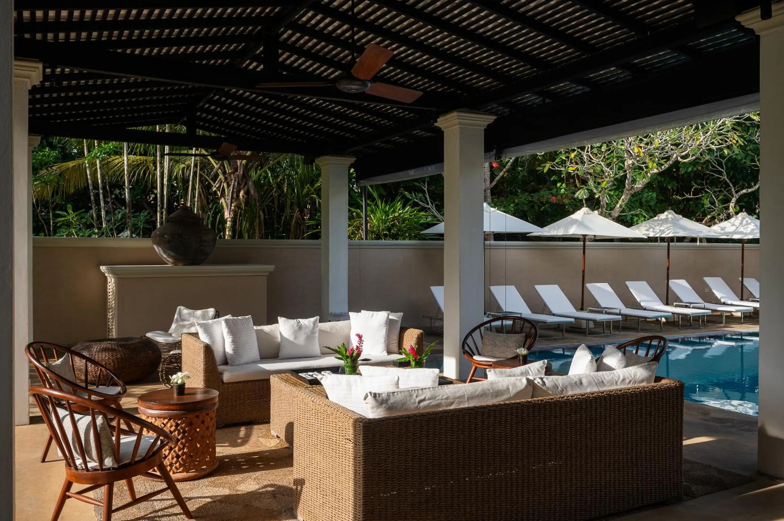 Patio in Nyne Hotels The Muse - Bentota