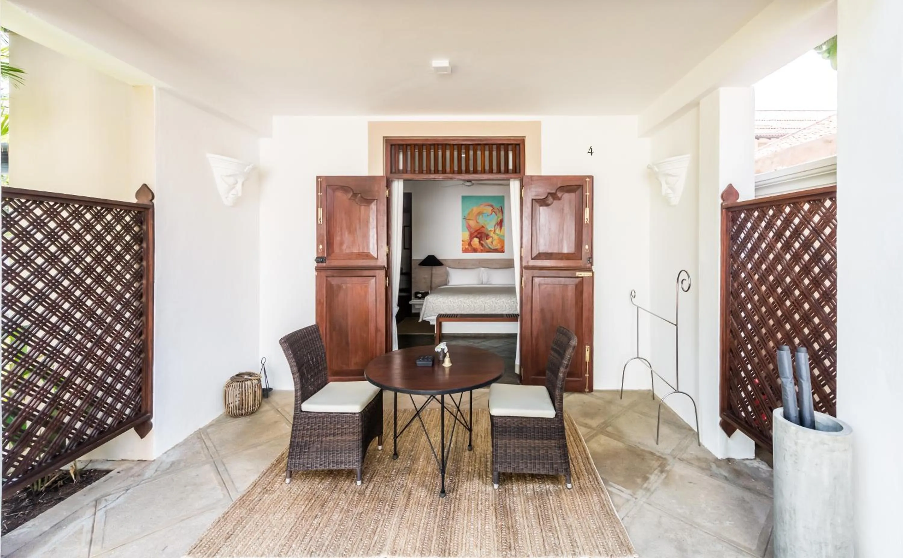 Patio in Nyne Hotels The Muse - Bentota