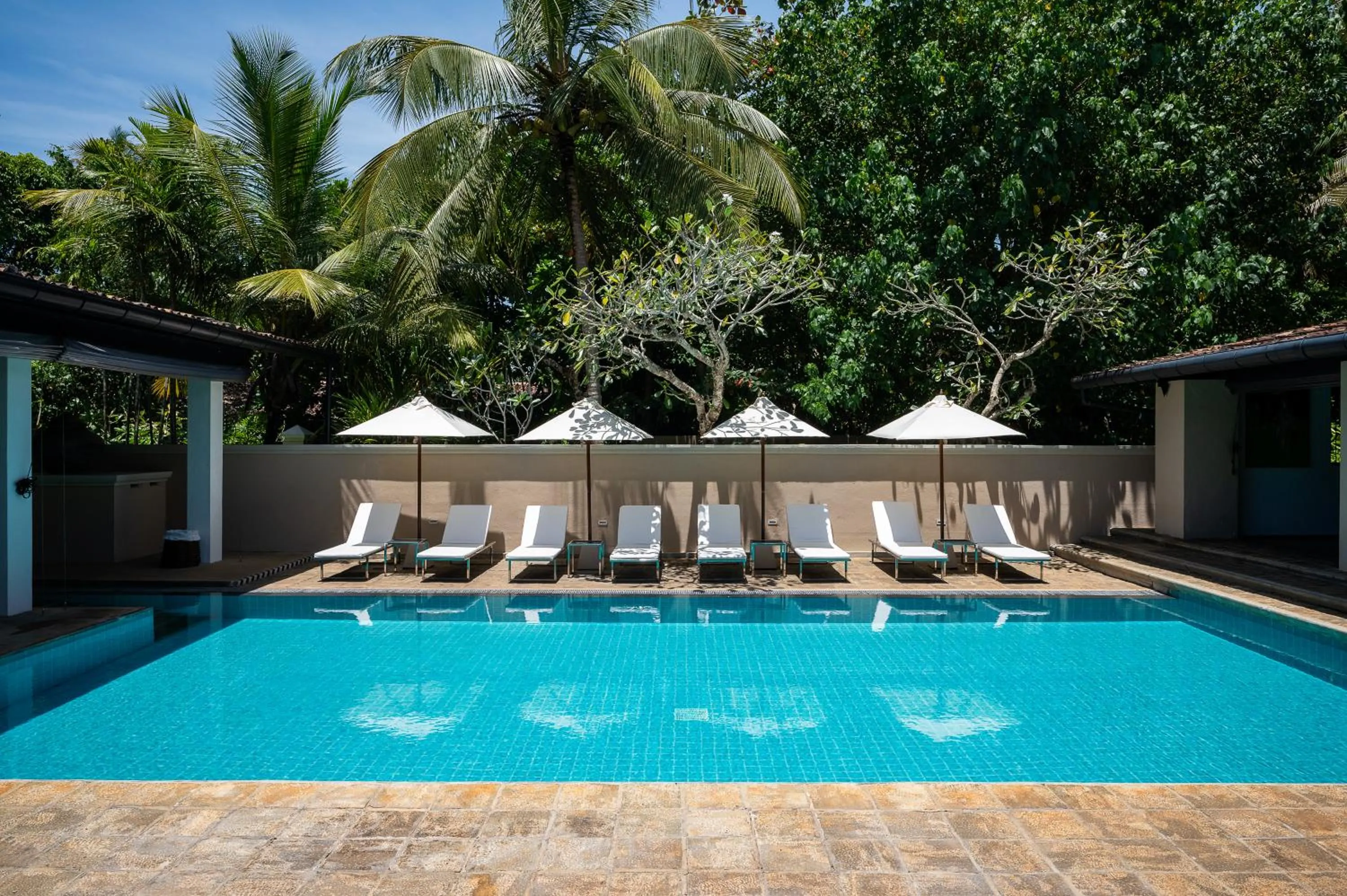 Patio in Nyne Hotels The Muse - Bentota