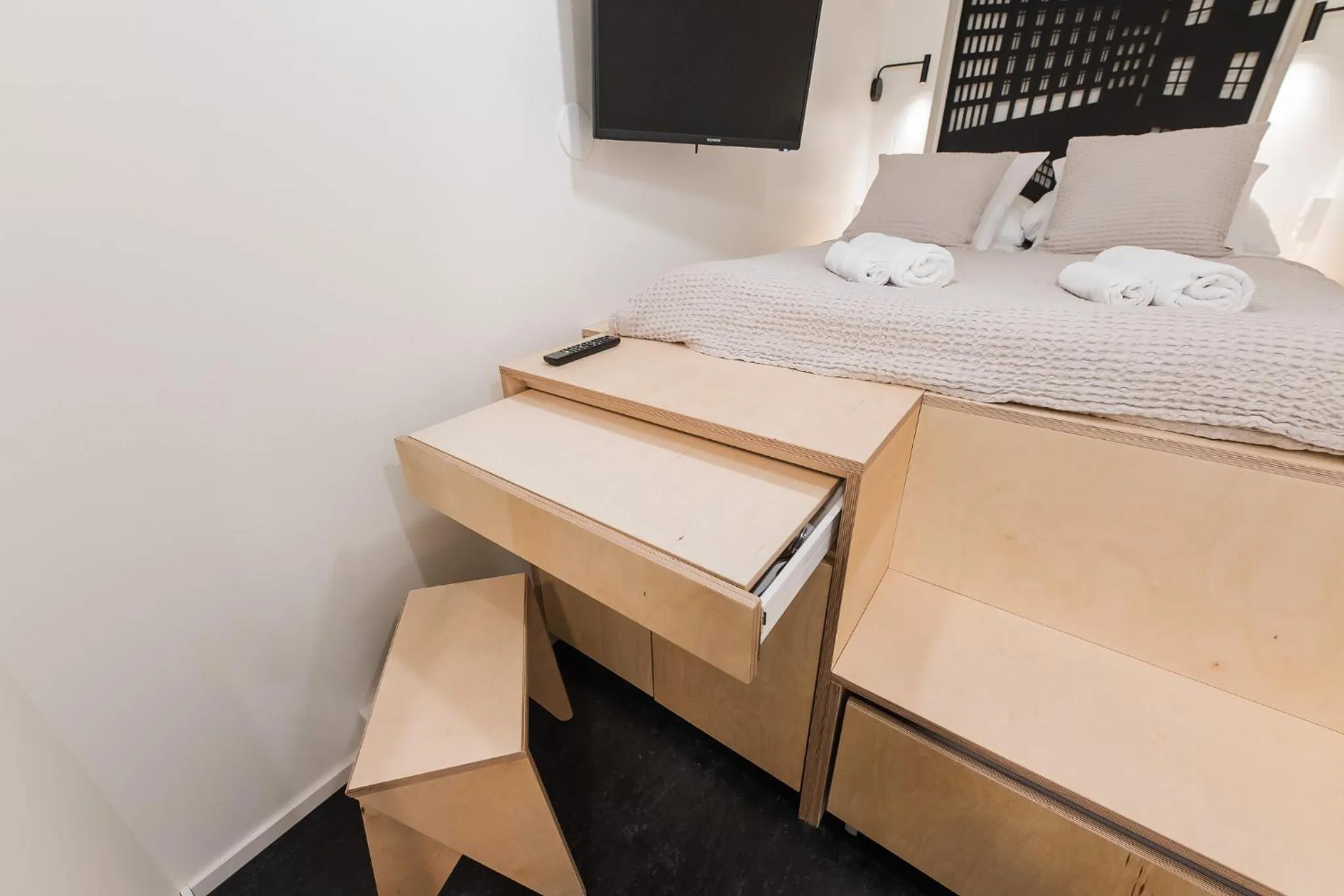 Bed in Forenom Hostel Jyväskylä