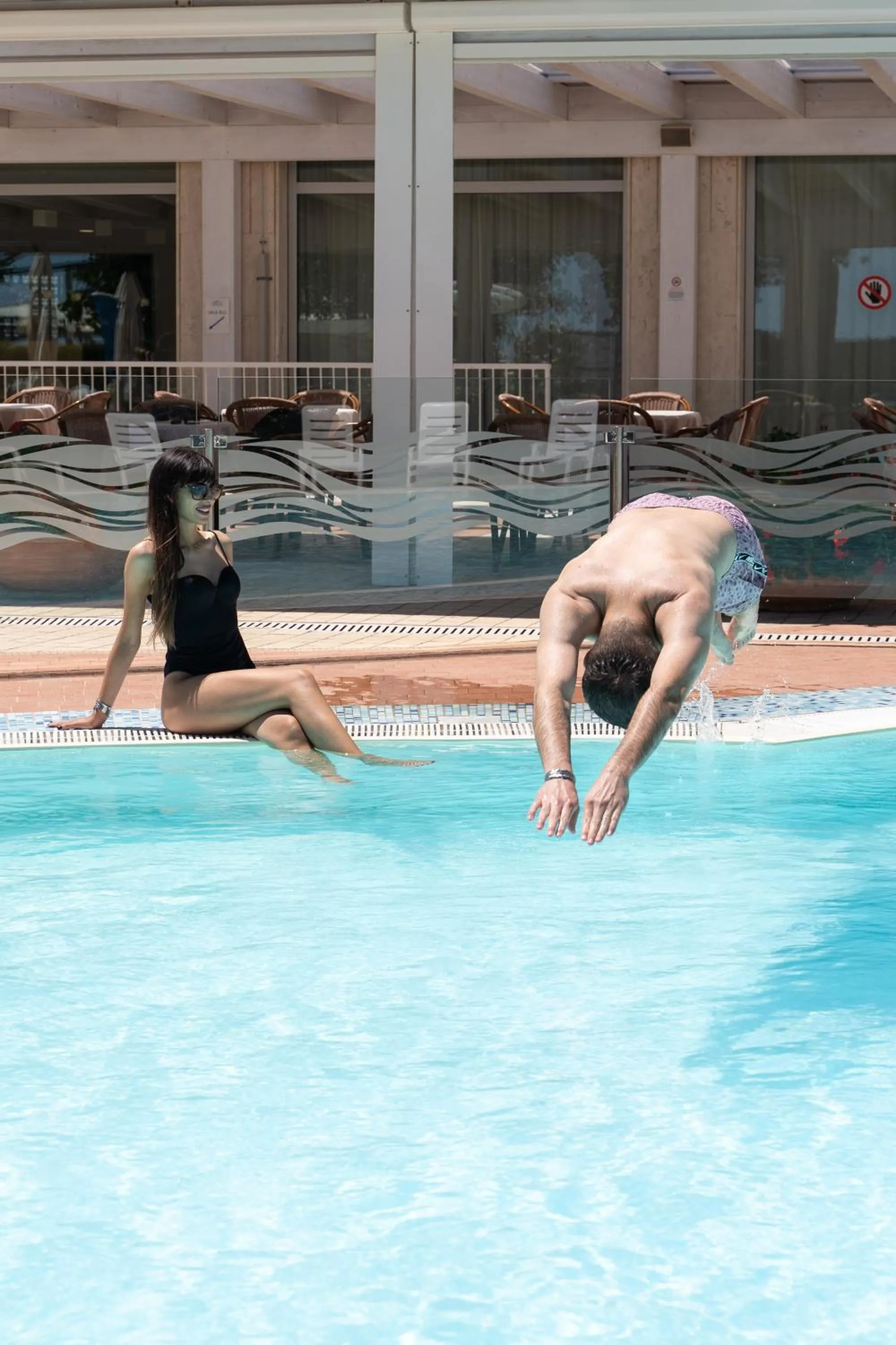 People in Hermitage Hotel