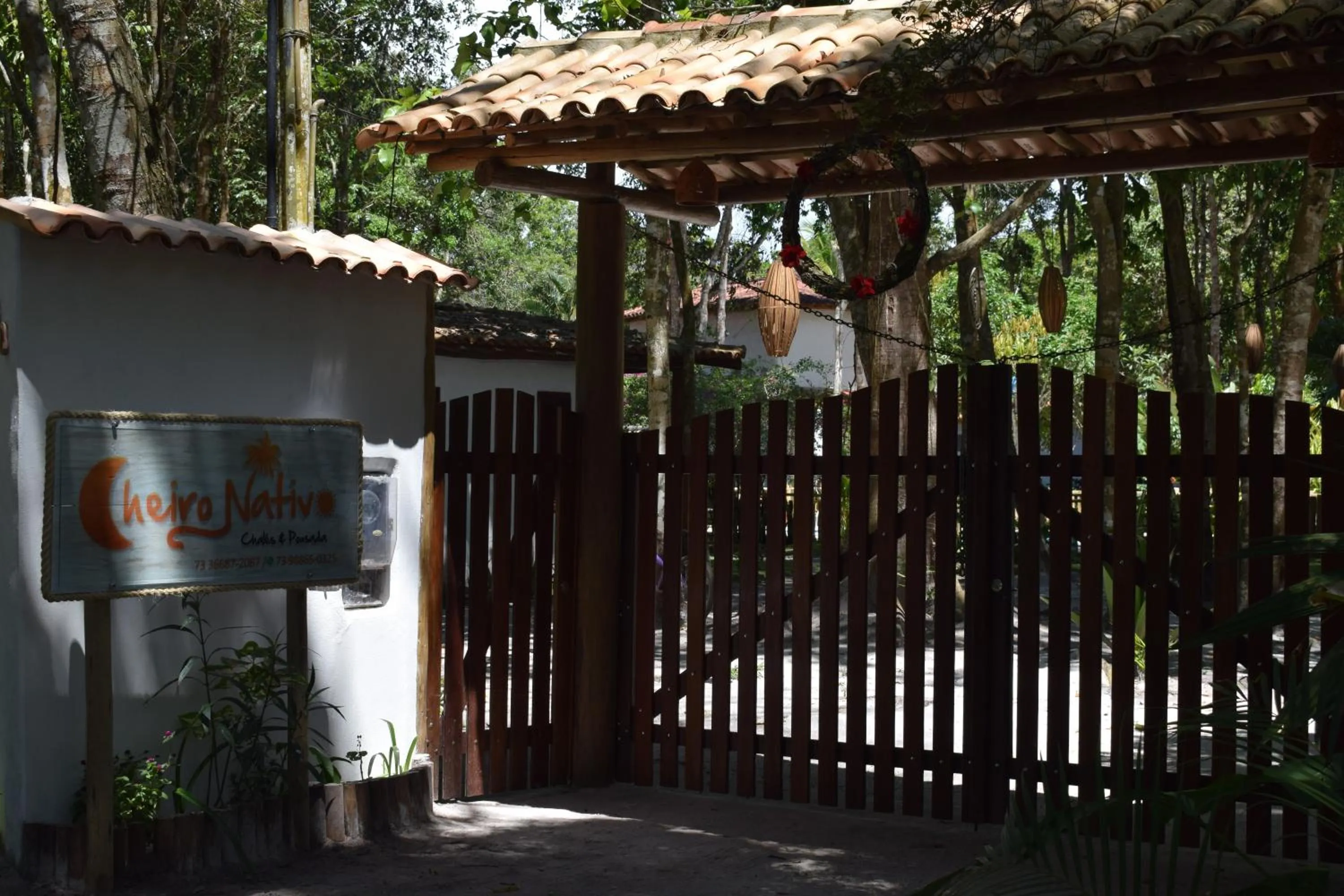 Facade/entrance in Cheiro Nativo - Chalés & Pousada