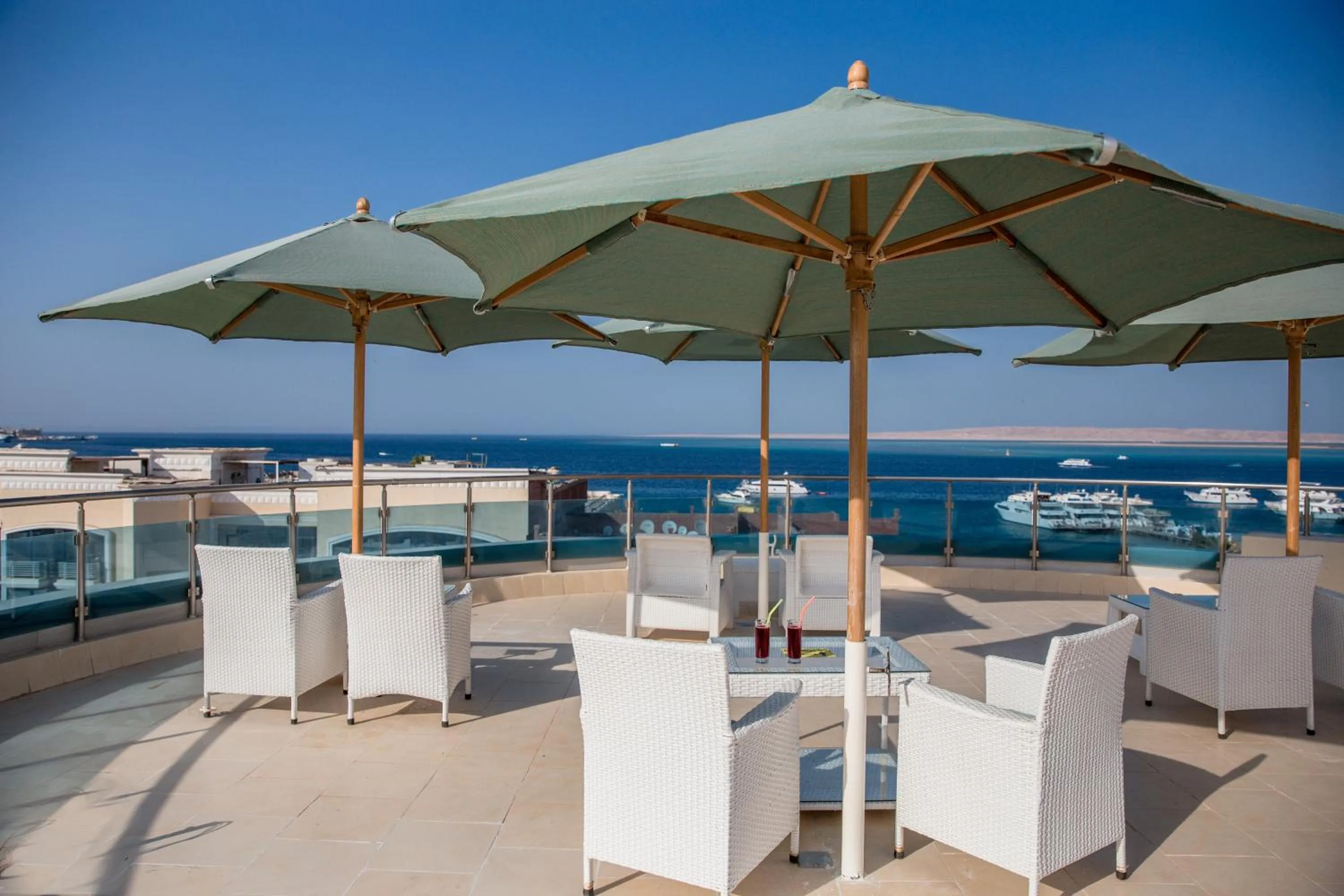 Seating area in Redcon Suites