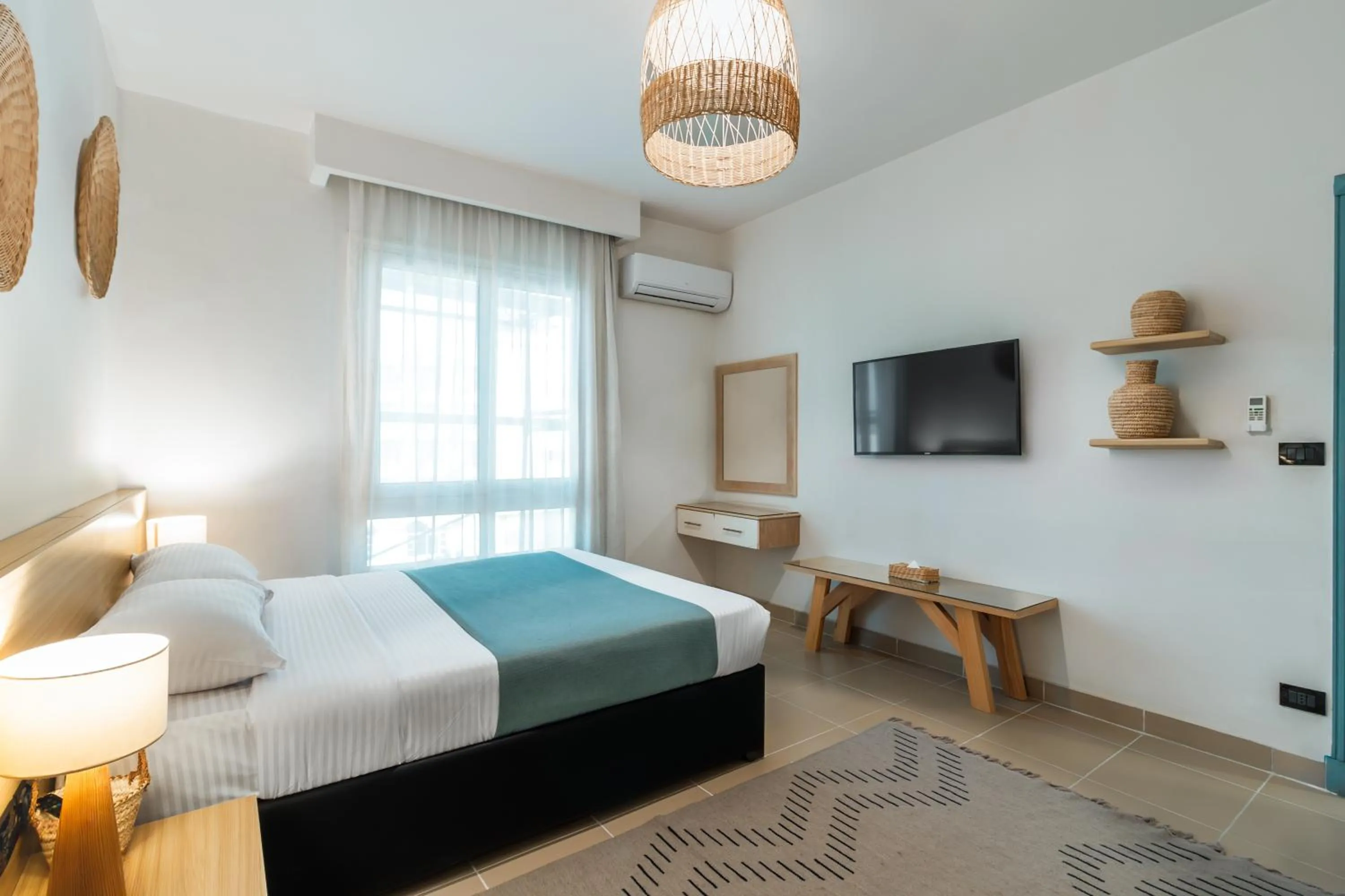 Bed in Redcon Suites