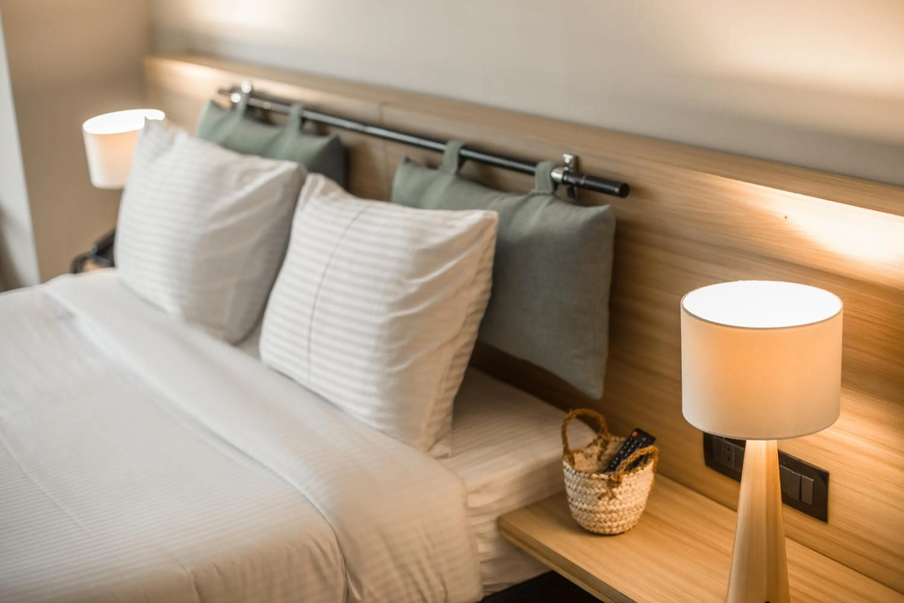 Bed in Redcon Suites