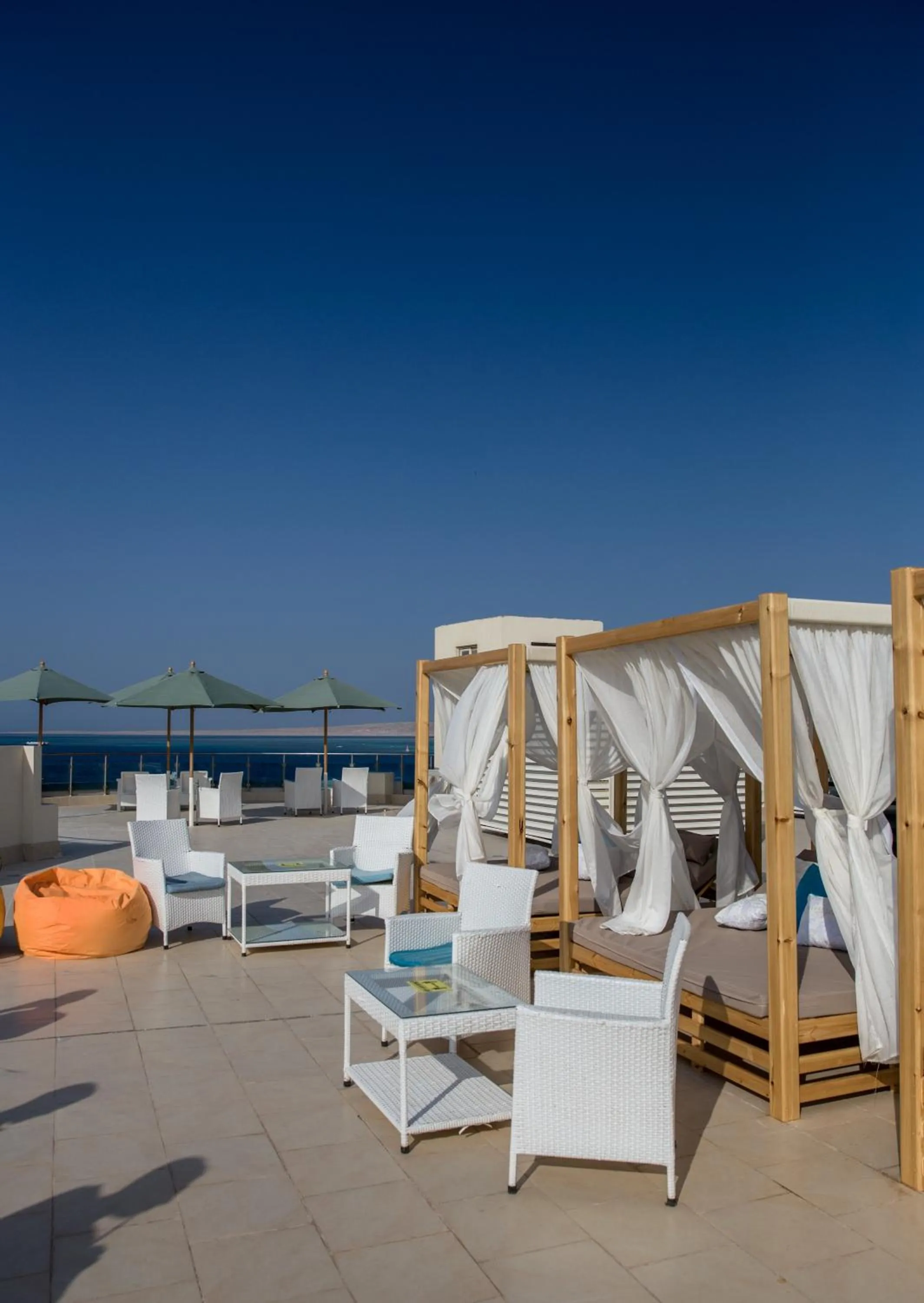 Seating area in Redcon Suites