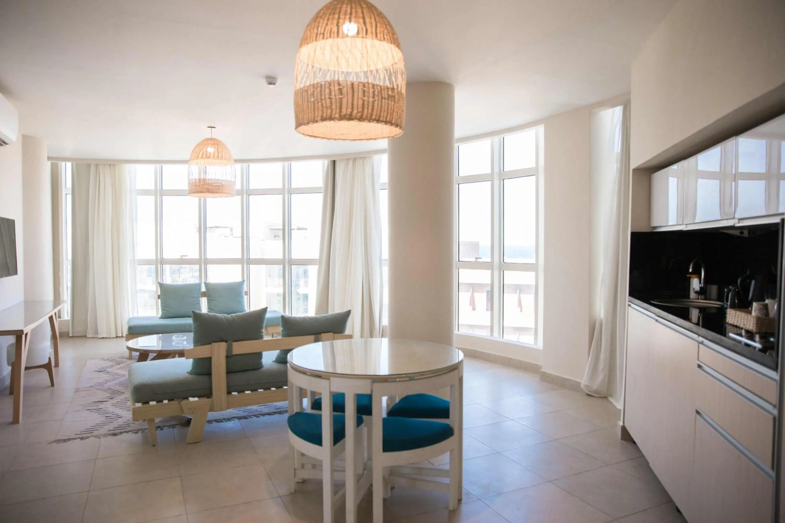 Living room in Redcon Suites