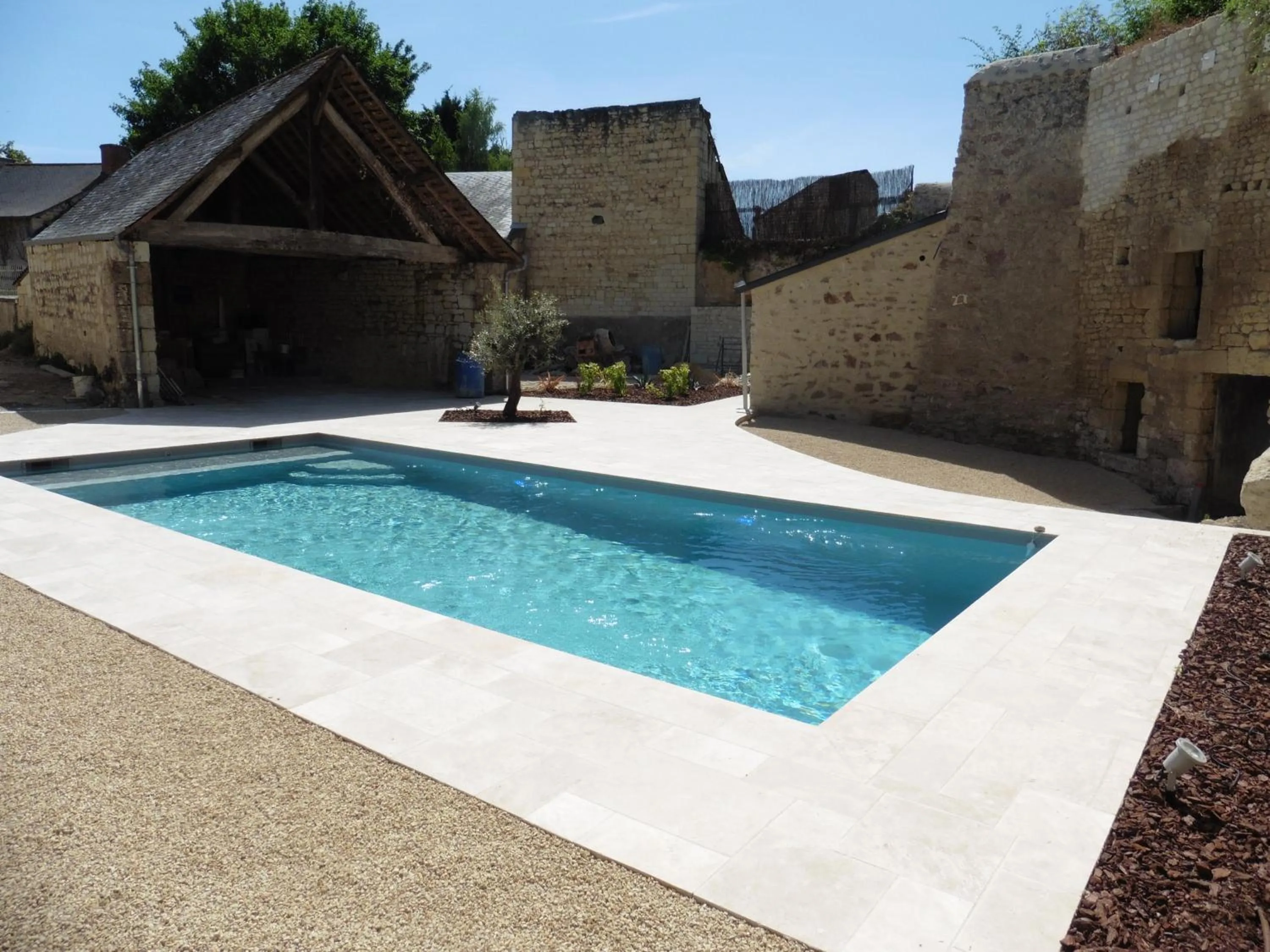 Pool view in En Rou Libre