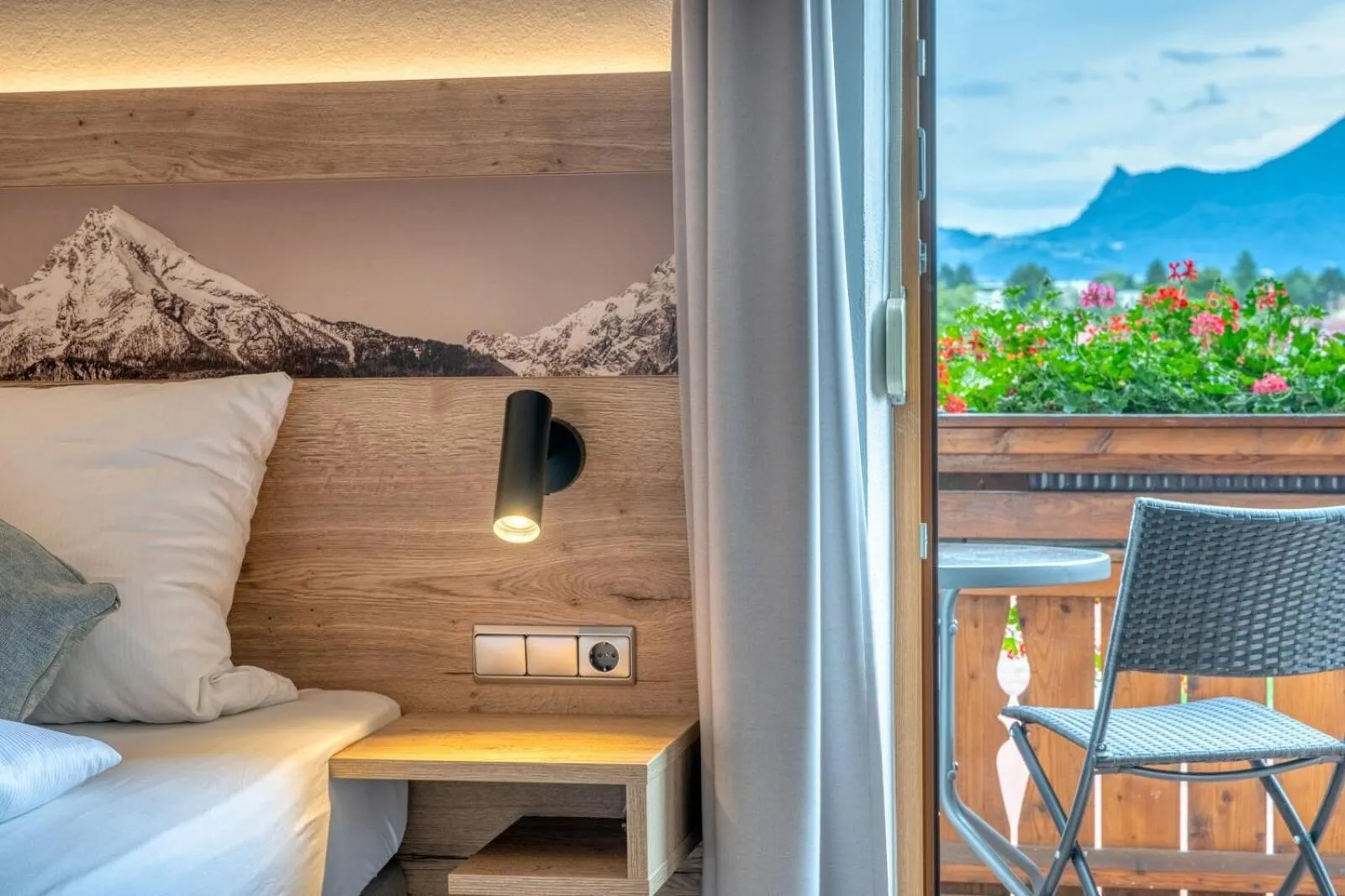 Mountain view in Hotel Schaider