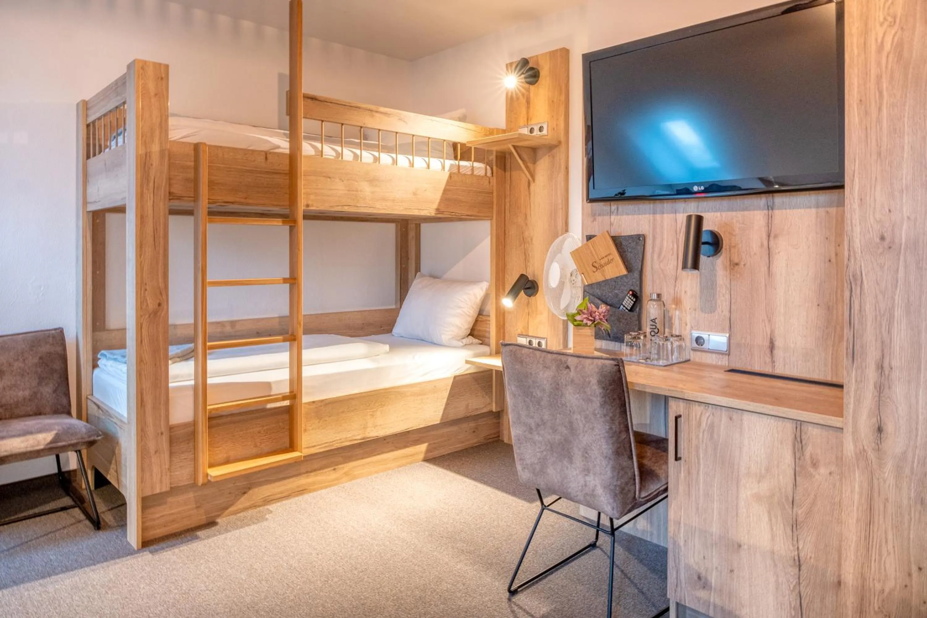 TV and multimedia, Bed in Hotel Schaider