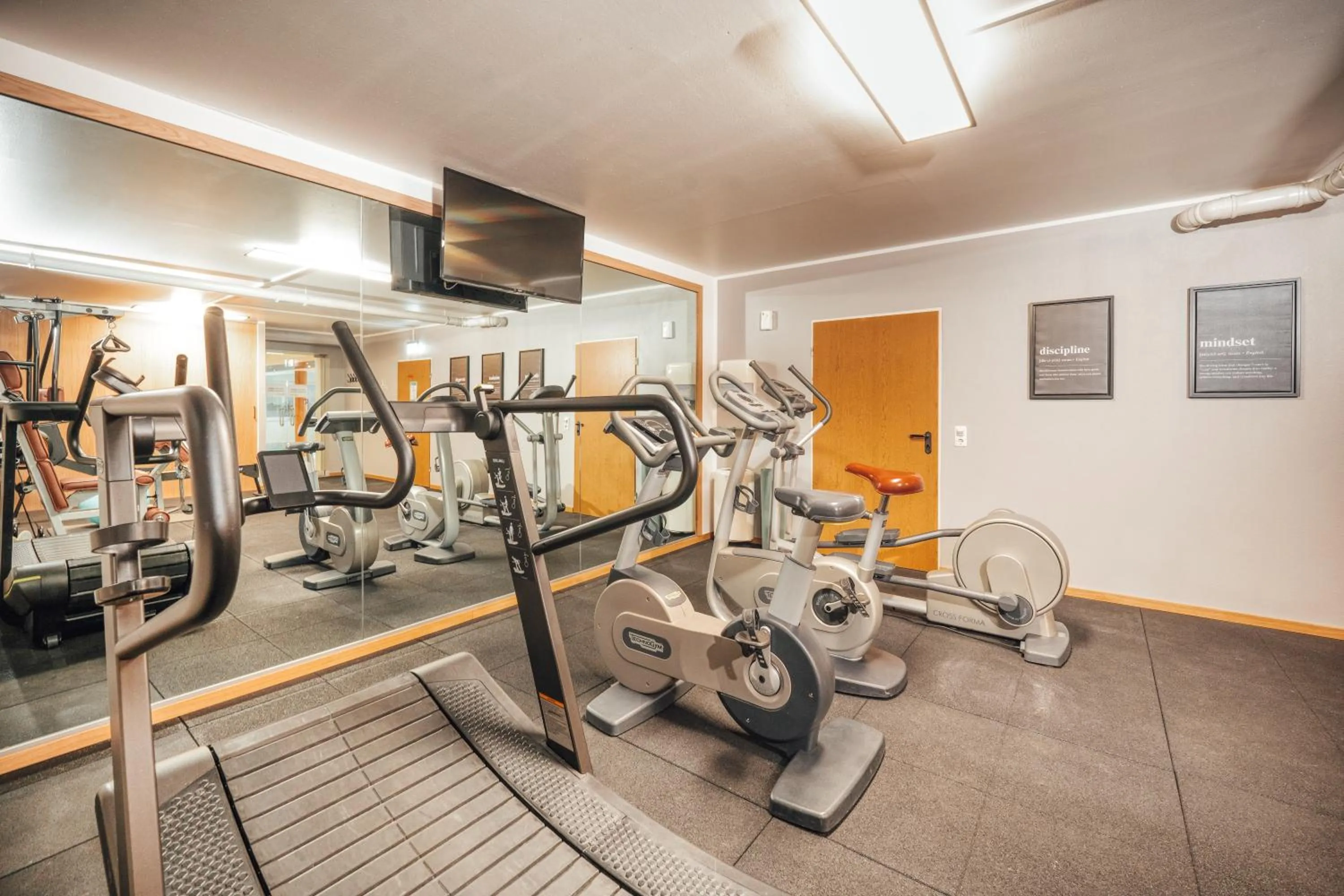 Fitness centre/facilities in Hotel Schaider