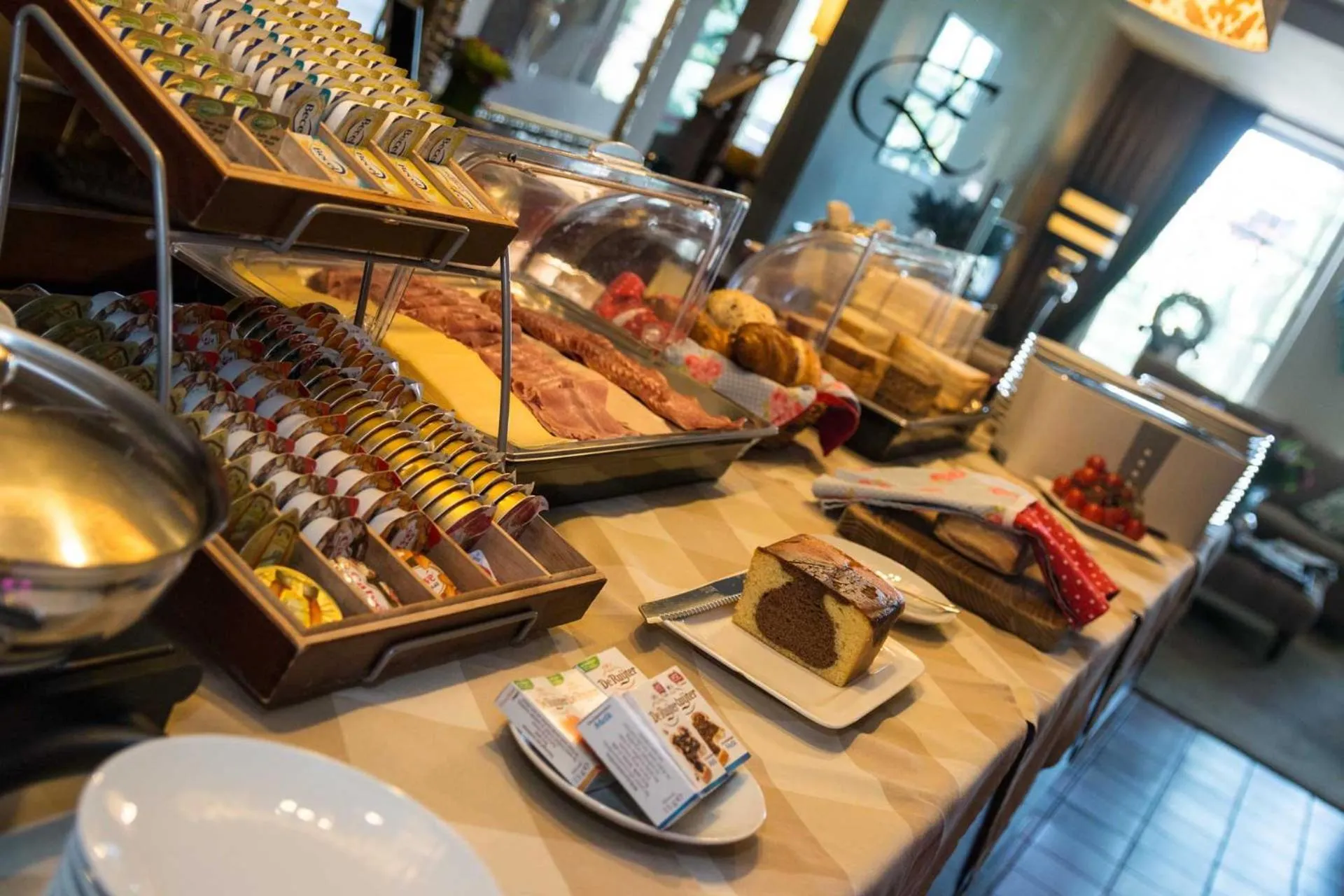 Buffet breakfast in Hotel Edenpark