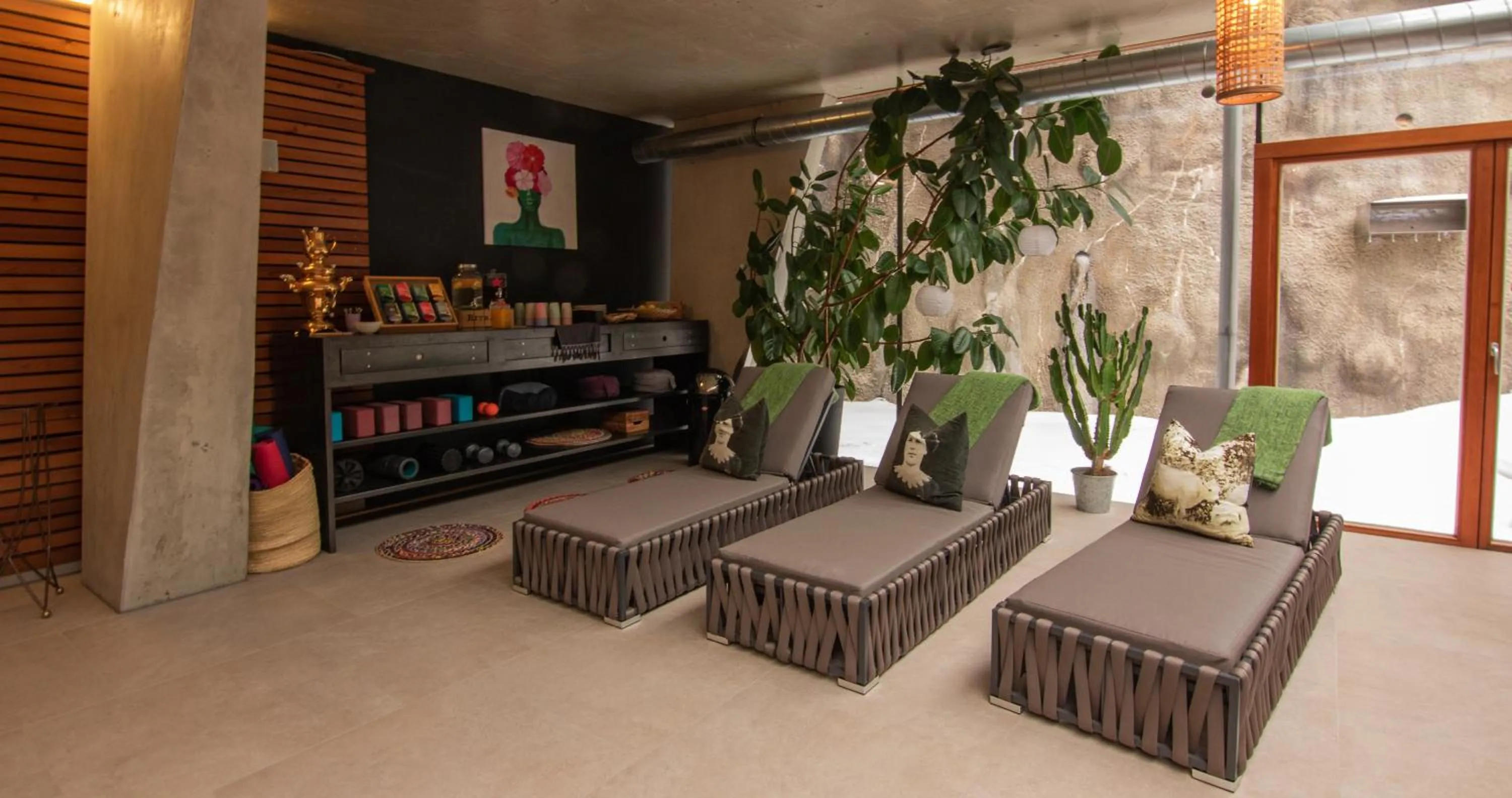 Sauna in "Quality Hosts Arlberg" Hotel Lux Alpinae