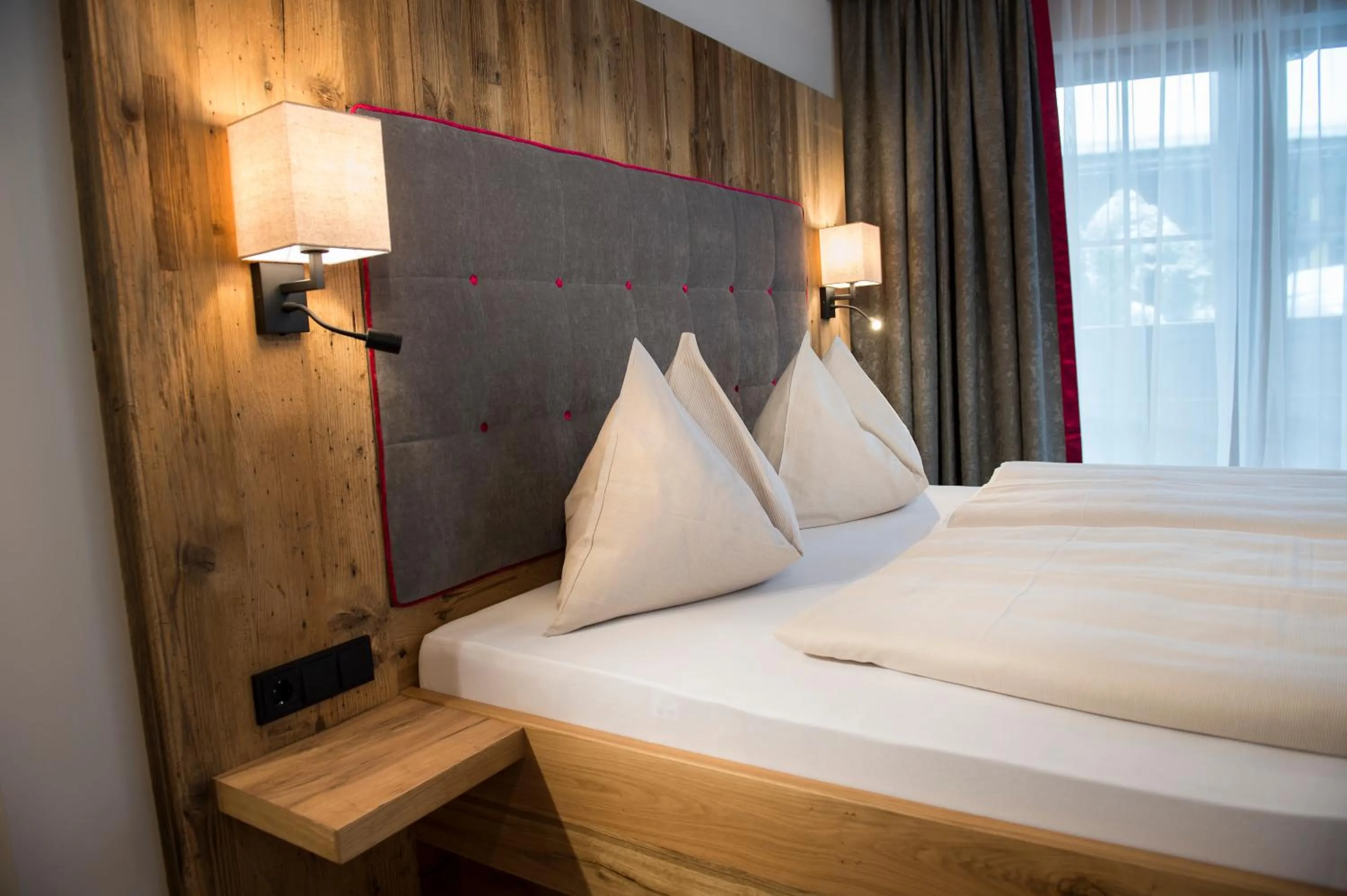 Bed in Hotel Sendlhof