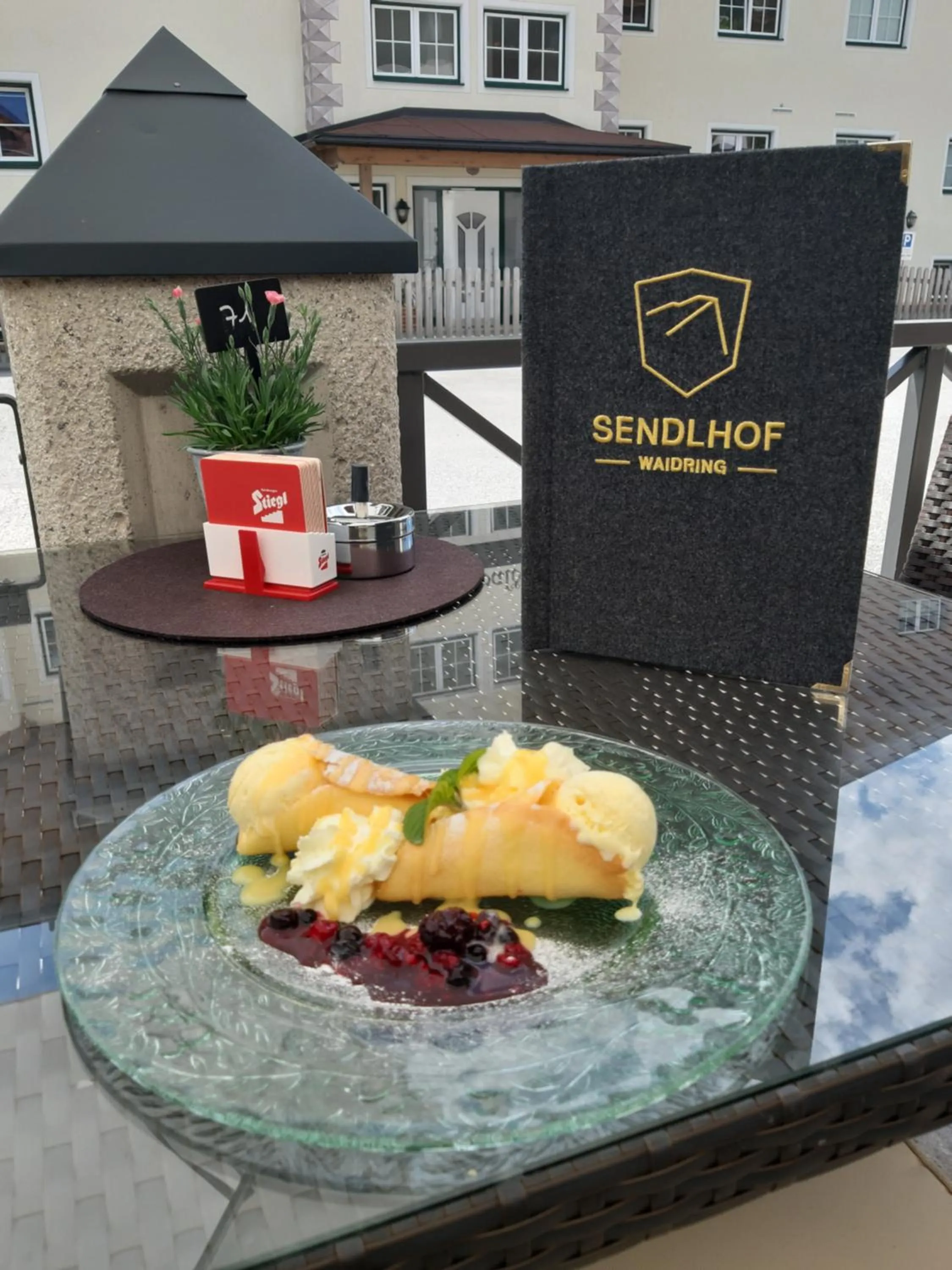 Food close-up in Hotel Sendlhof