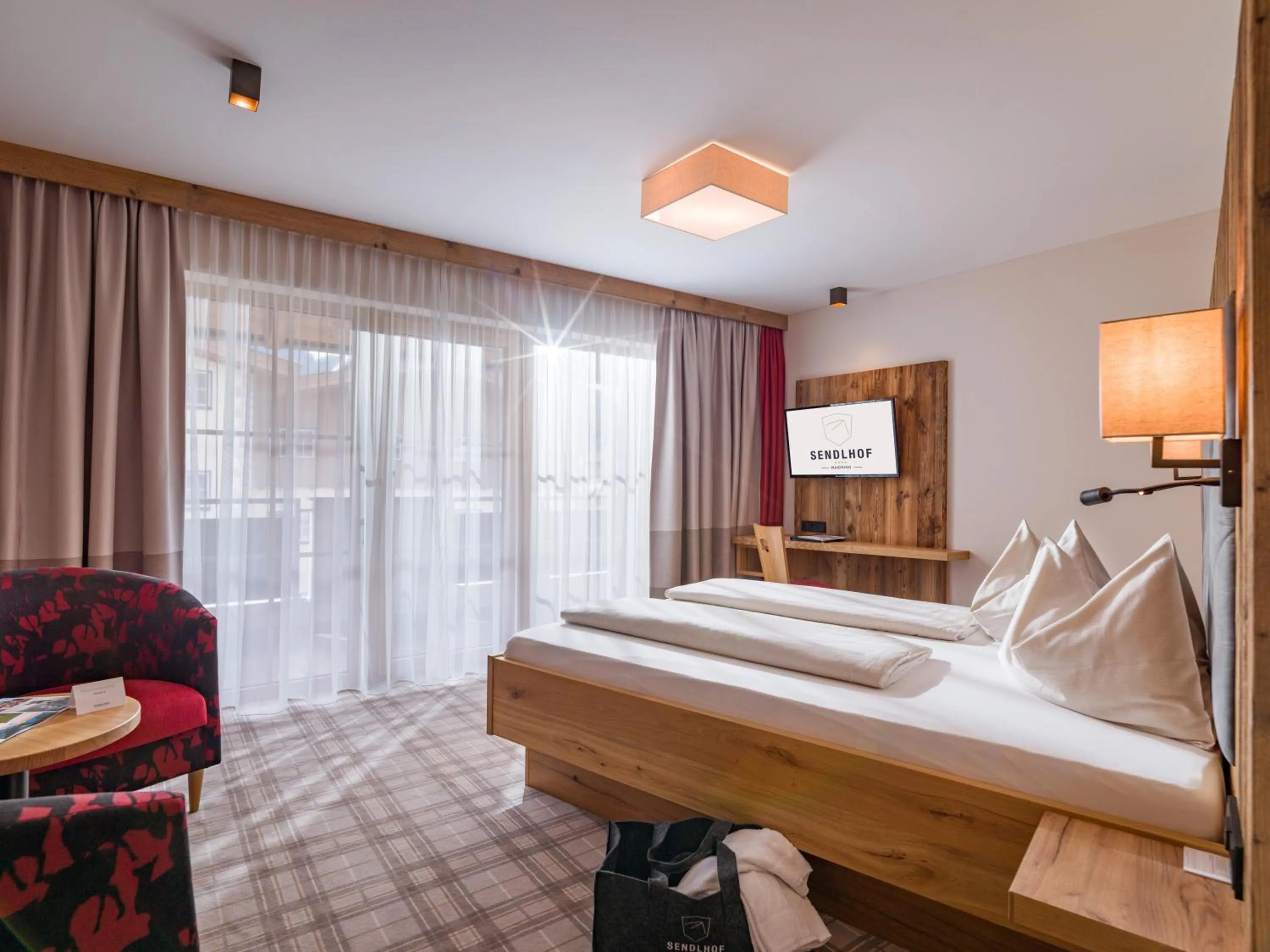 Photo of the whole room, Bed in Hotel Sendlhof