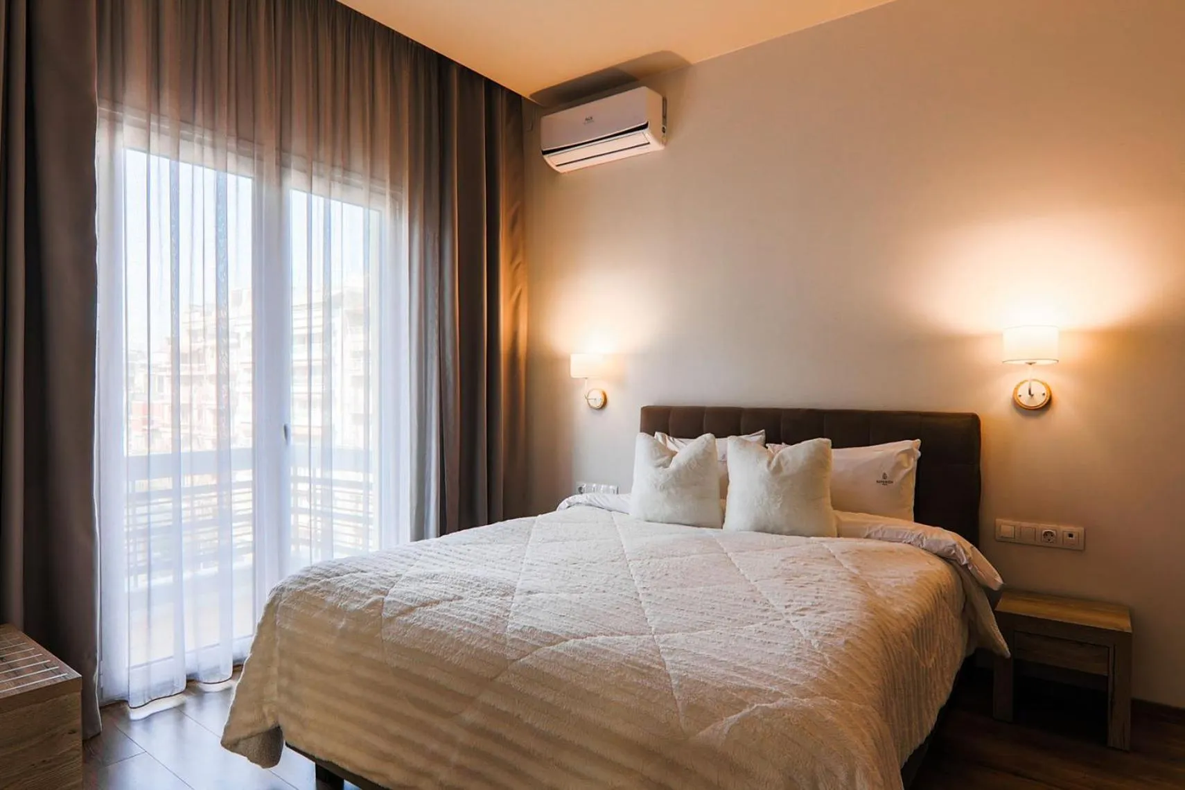 Bedroom, Bed in Superior One Luxury Apartments