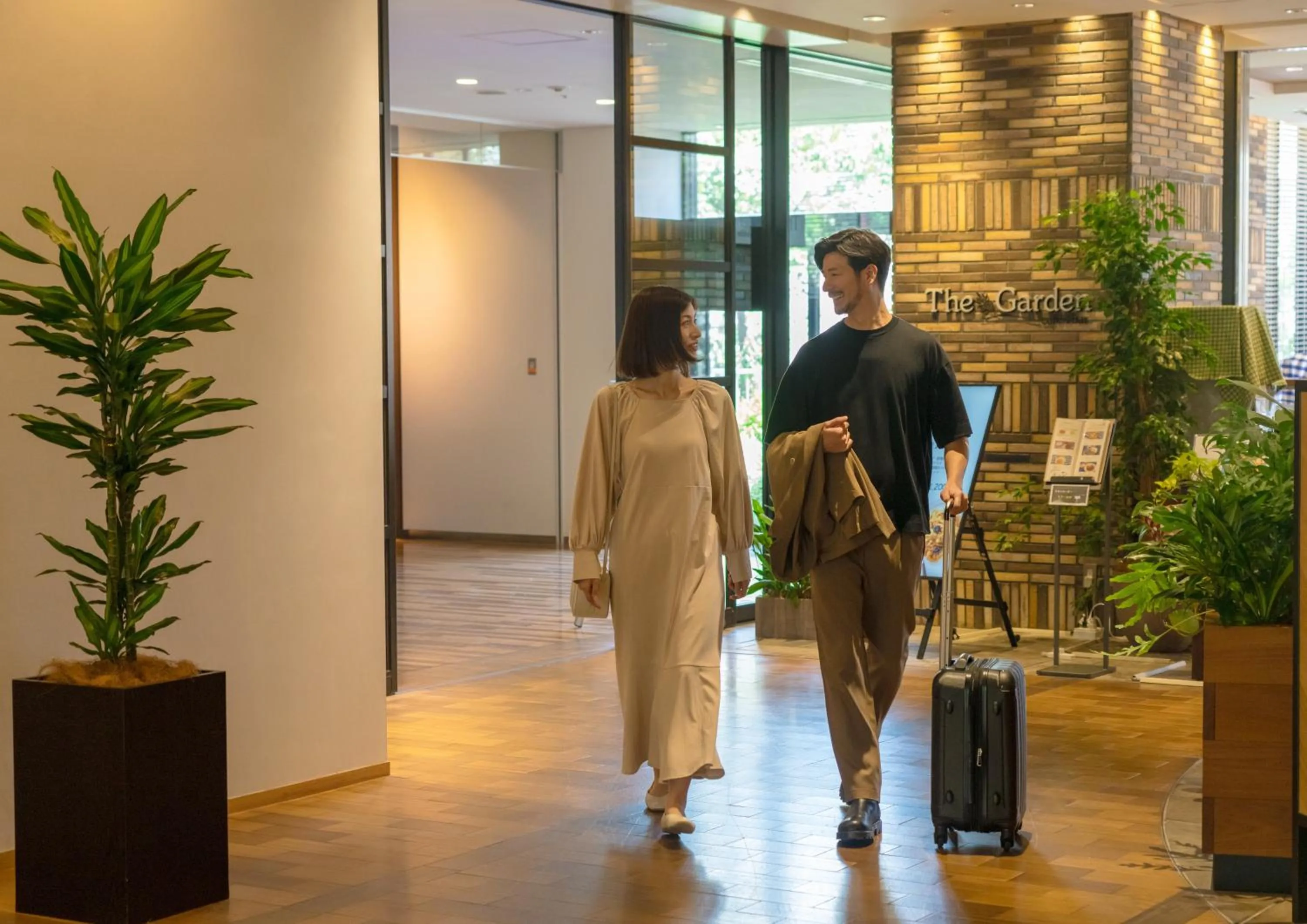 People in Ours Inn Hankyu