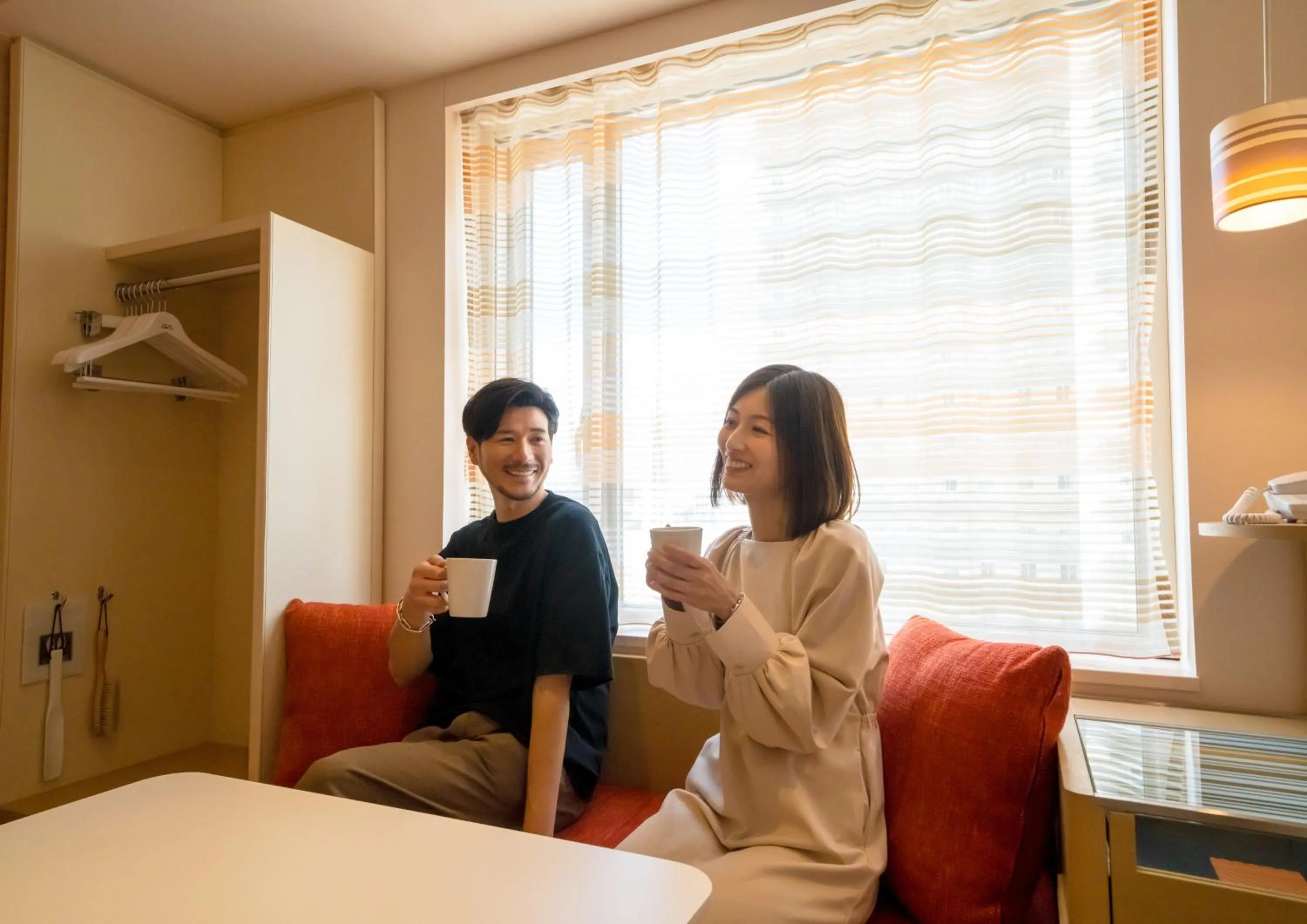 Photo of the whole room, Bed in Ours Inn Hankyu