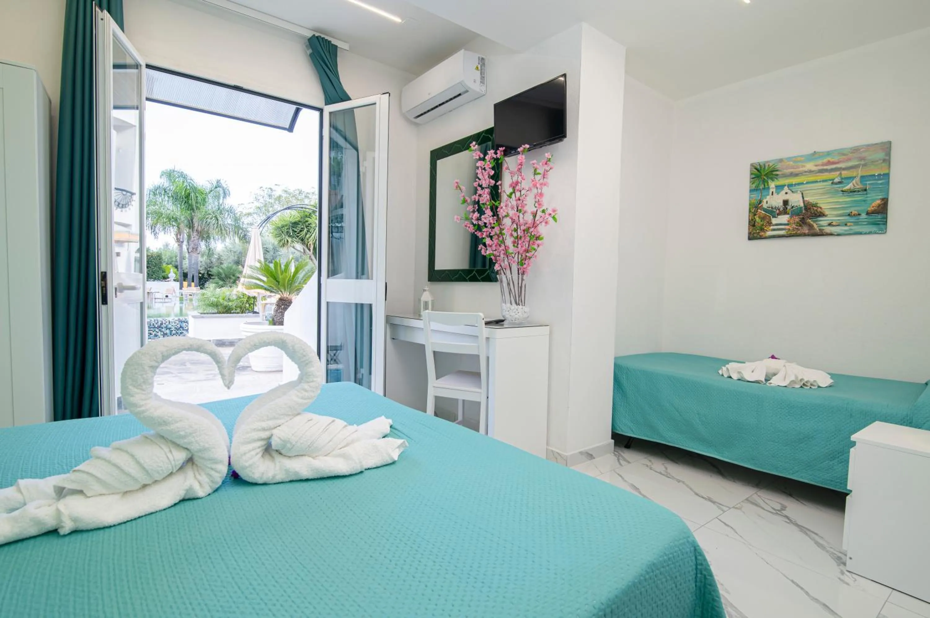 Bed in Hotel Park Victoria