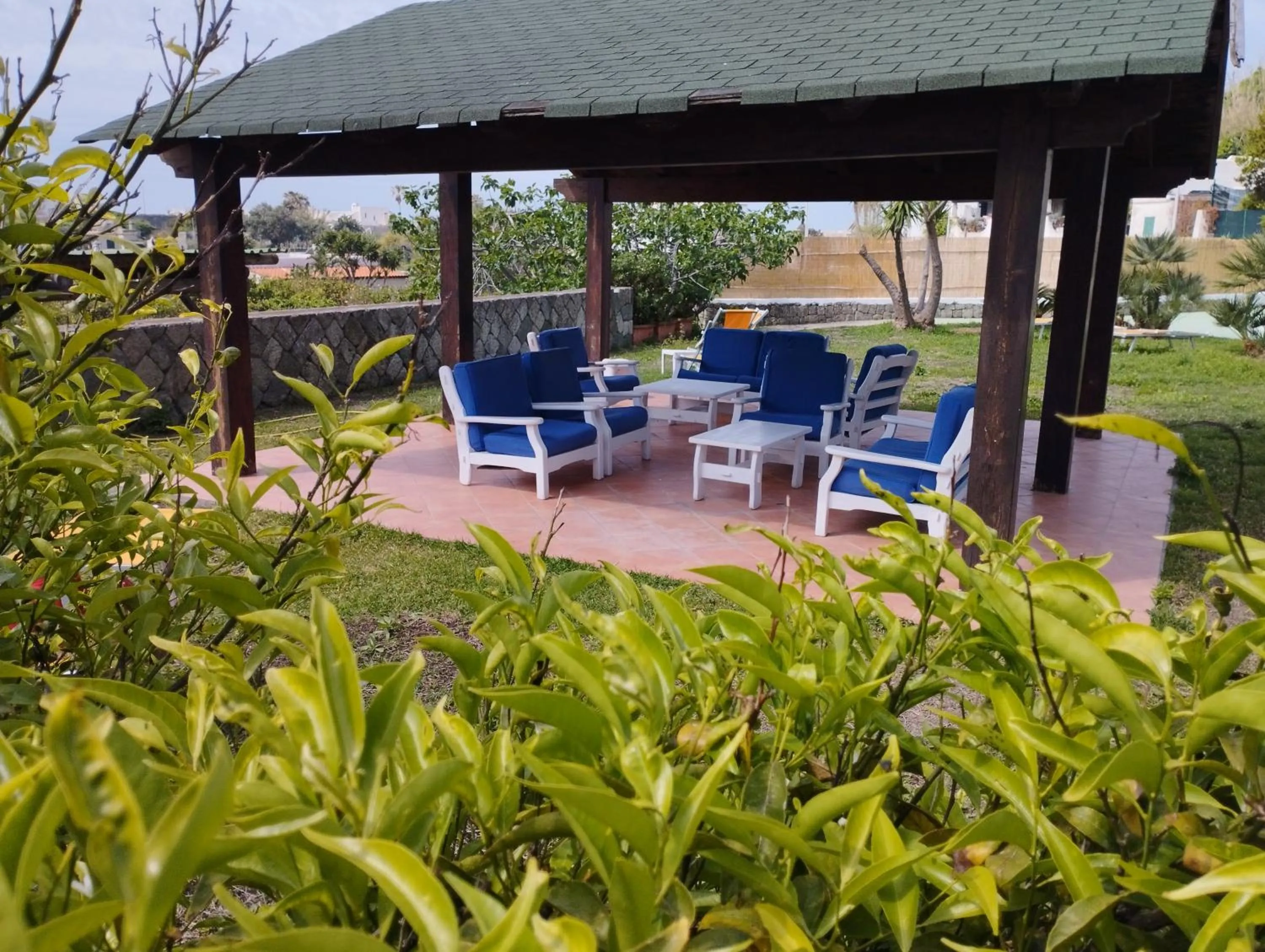 Patio in Hotel Park Victoria