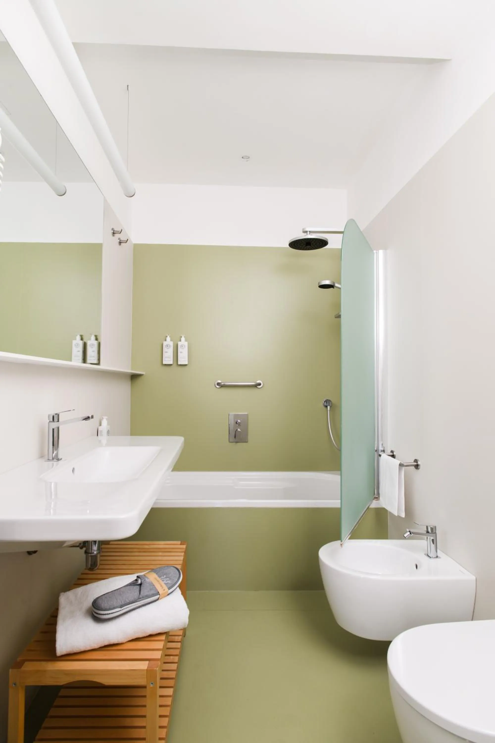 Bathroom in Hotel Piazza Bellini & Apartments