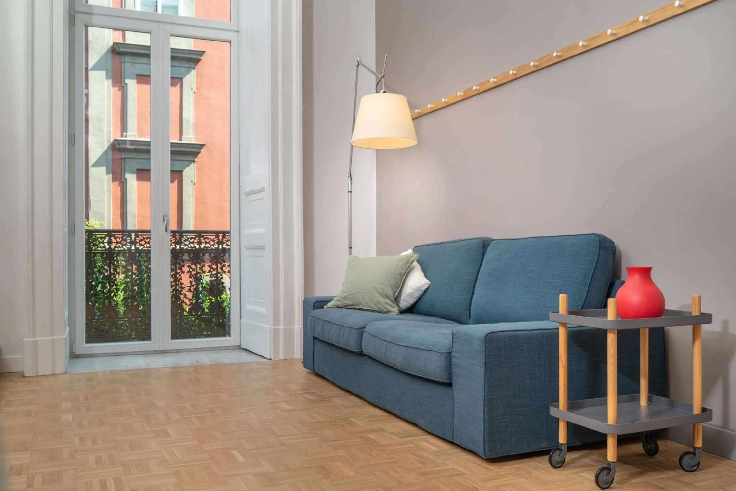 Seating area in Hotel Piazza Bellini & Apartments