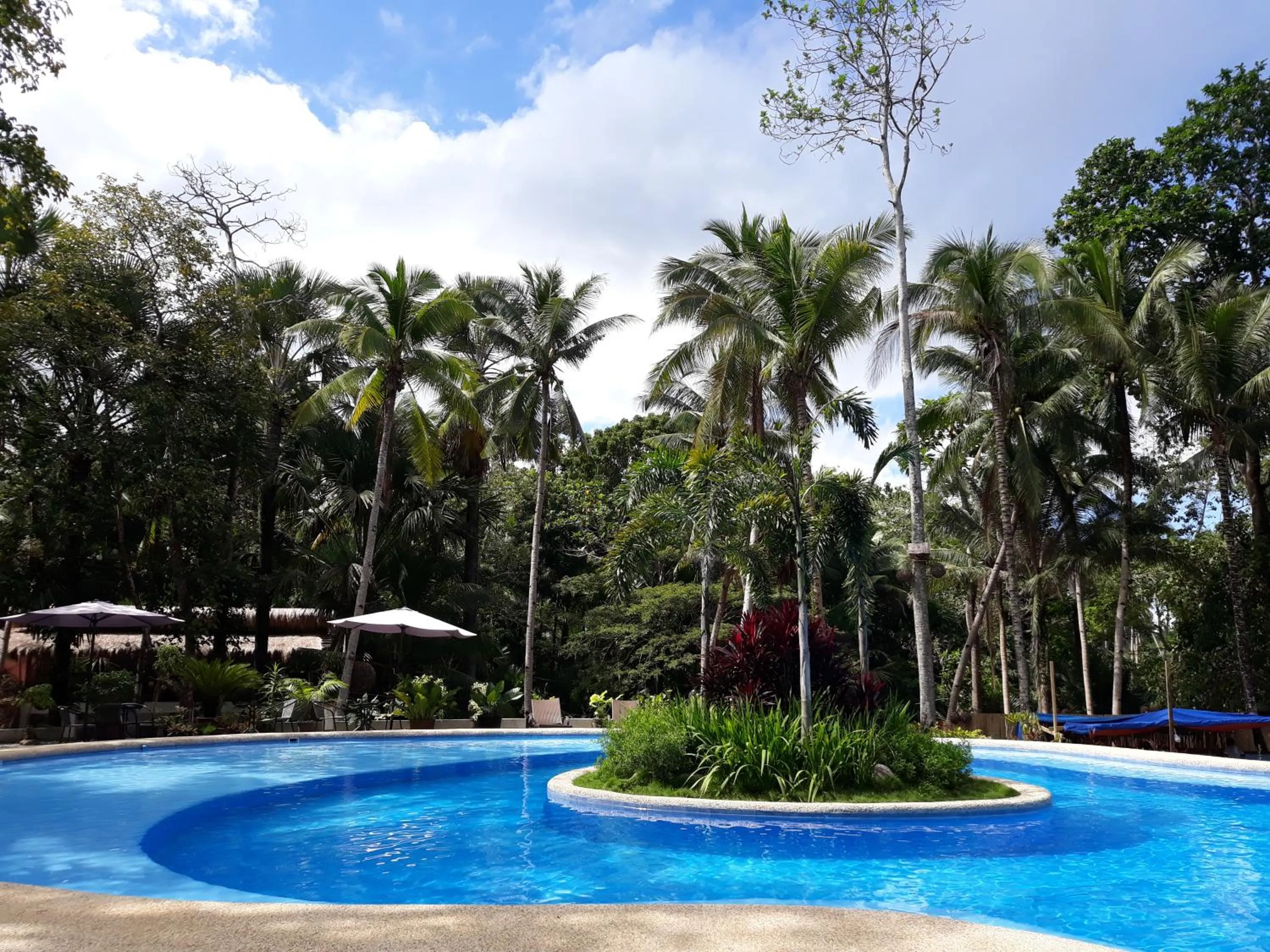 Swimming pool in Calape Forest Resort