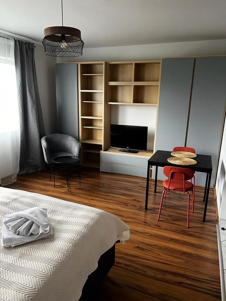 Bed in Delta Apart-House