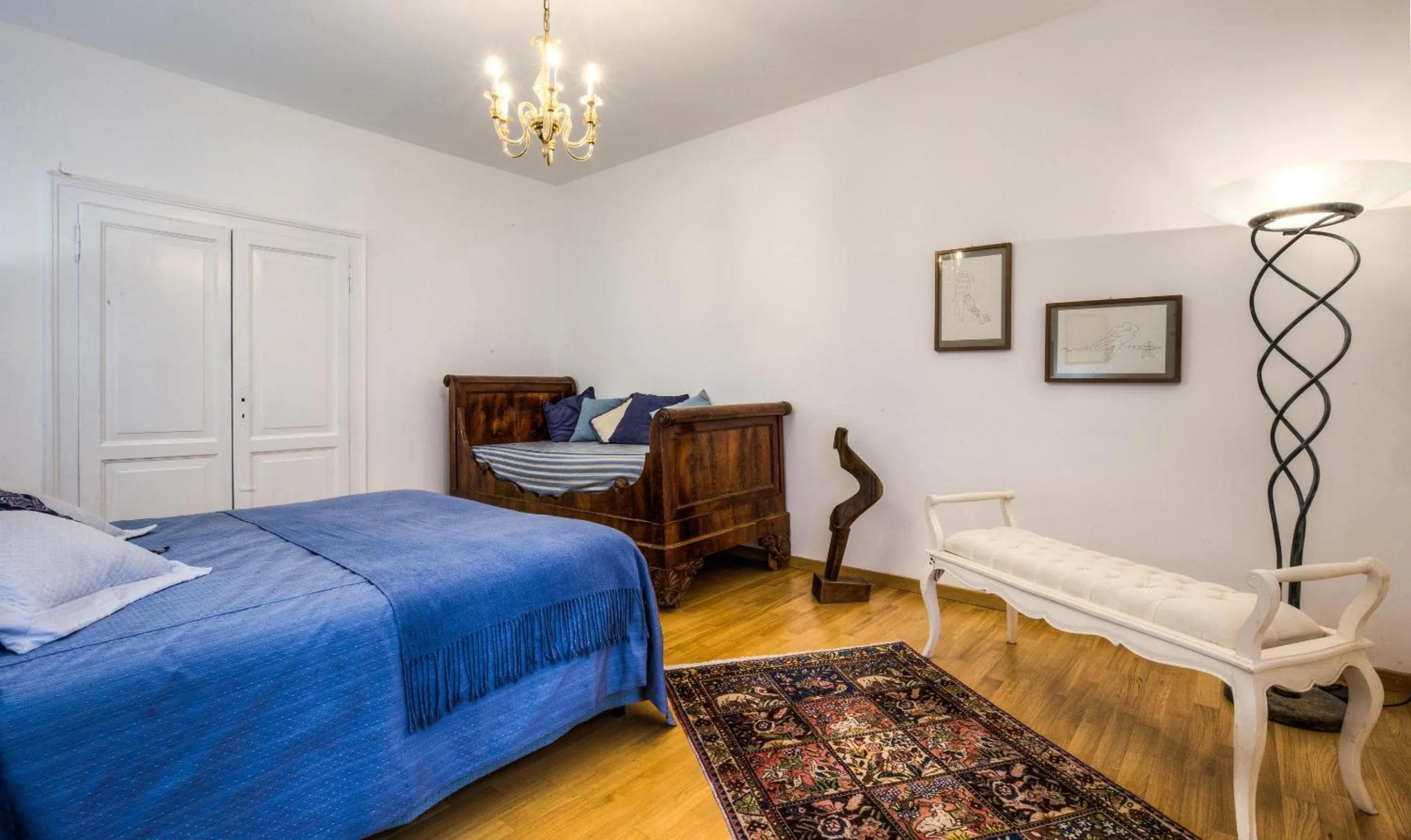 Bed in Ca' della Corte Flats