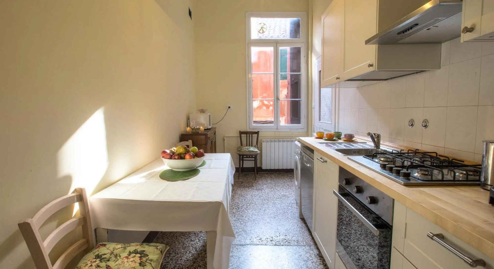 Area and facilities in Ca' della Corte Flats