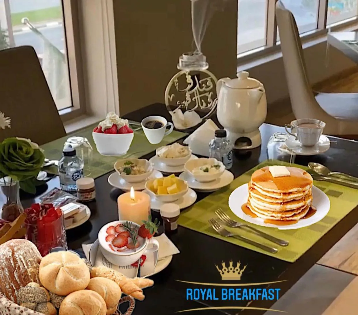 Food and drinks in Royal View Hotel