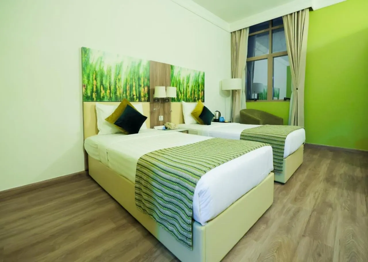 Bed in Royal View Hotel