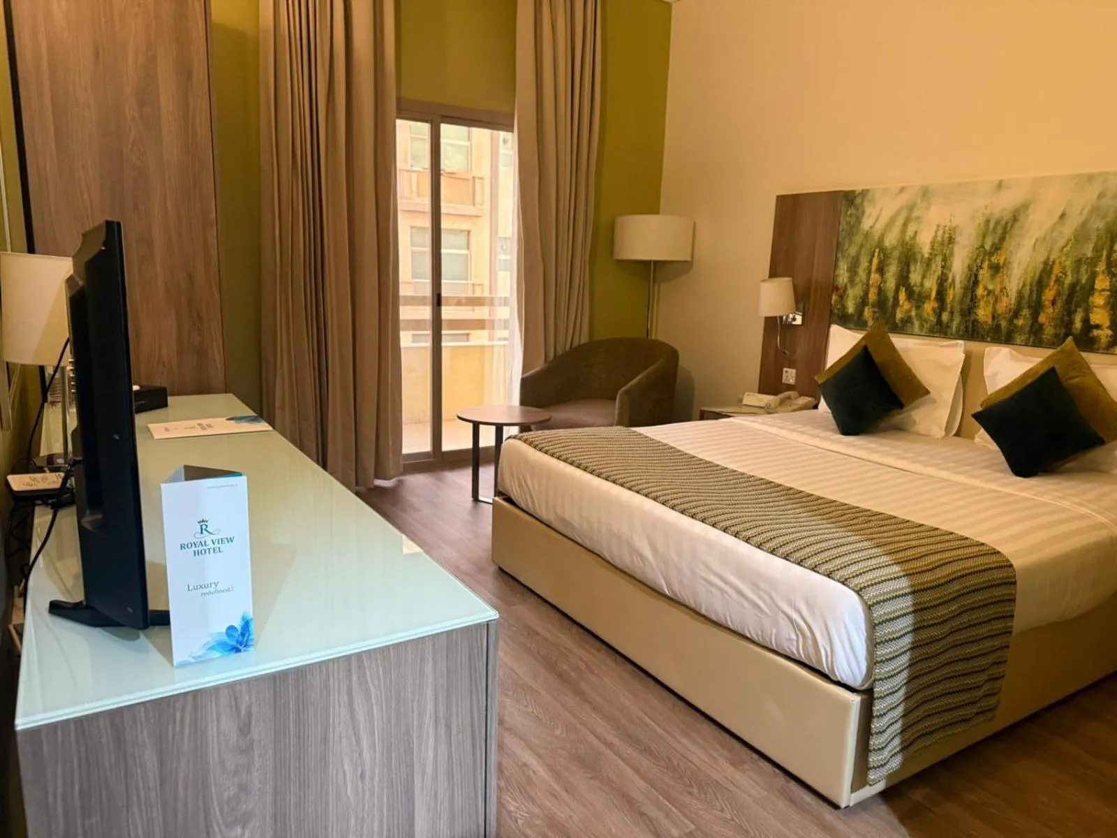 Bed in Royal View Hotel