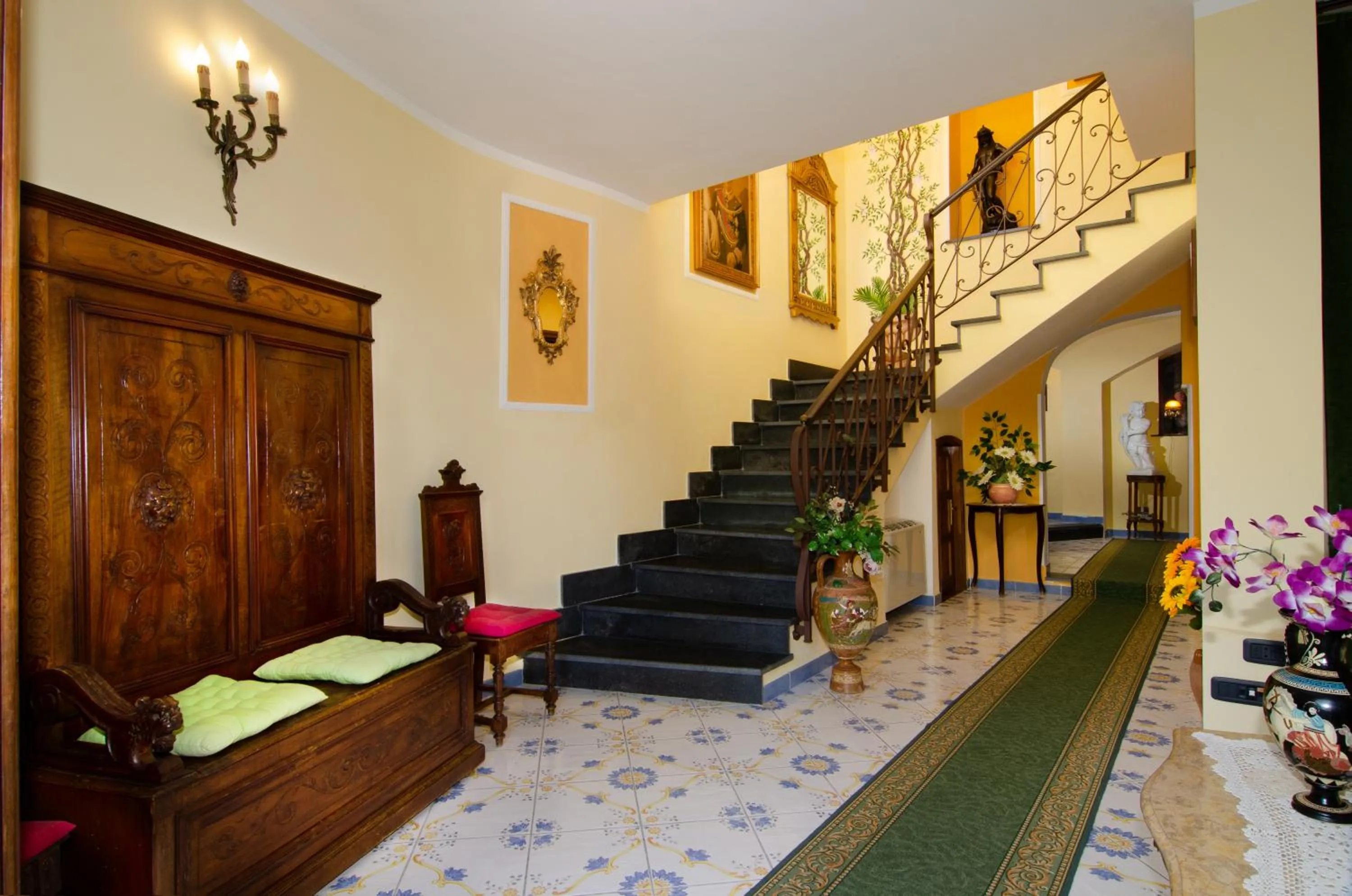 Lobby or reception in Hotel Villa La Colombaia